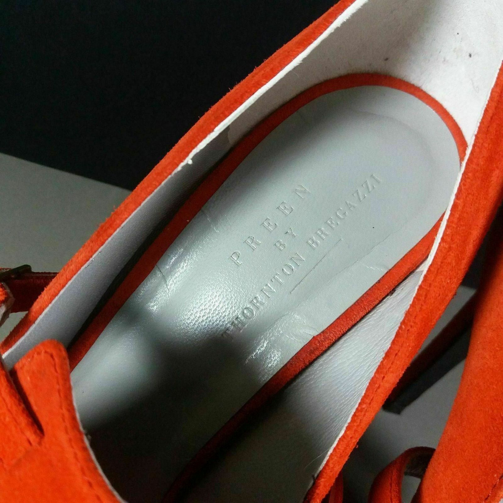 Preen by Thornton Bregrazzi PREEN Thornton Bregazzi Coral Suede Nolan Pumps Size 39 Box Size US 9 / IT 39 - 8 Thumbnail