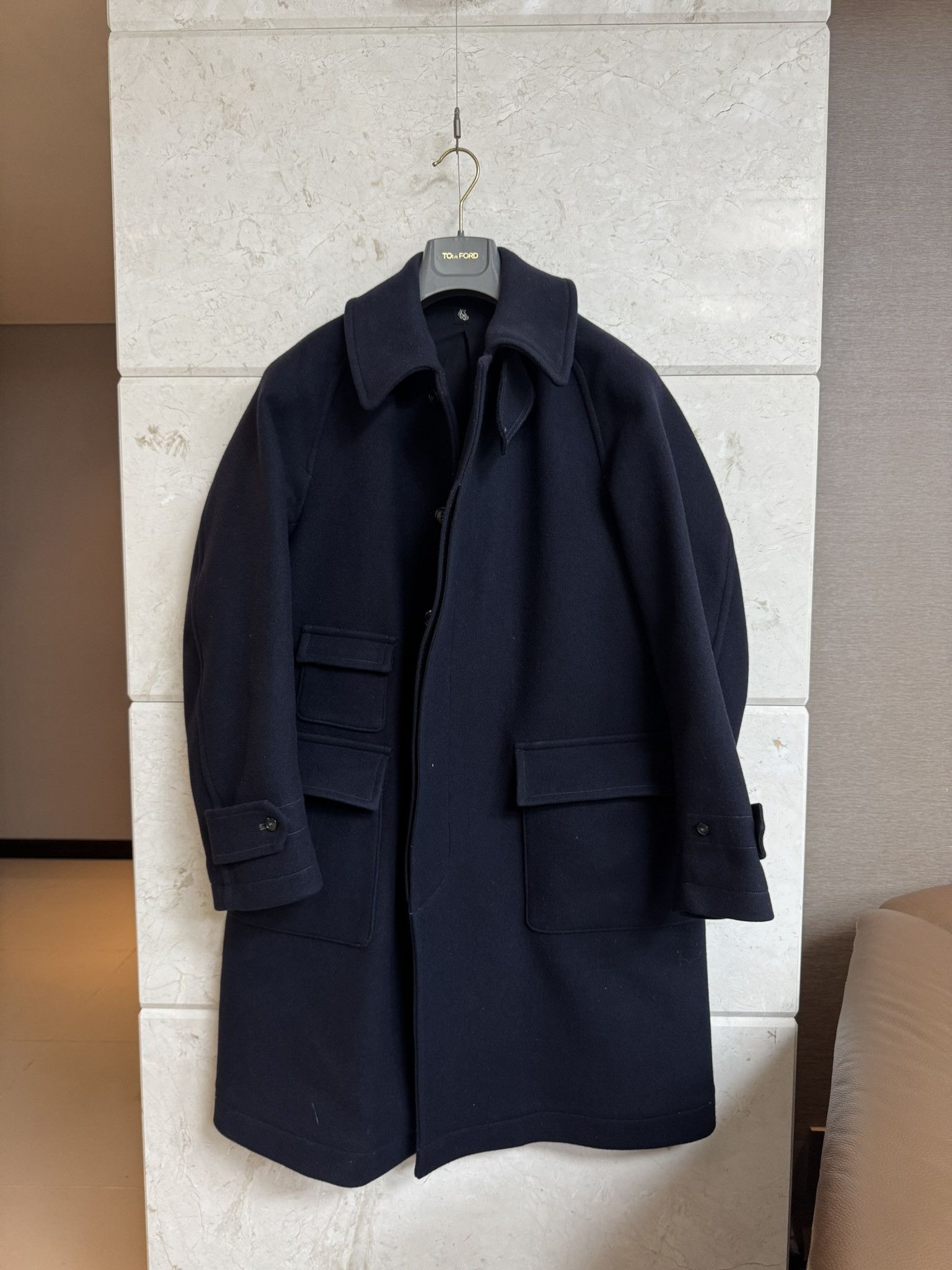 Kaptain Sunshine × SHIPS Wool Traveler Coat Super 100s | Grailed