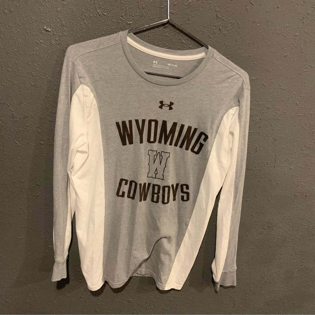 Under Armour University of Wyoming Under Armour Long Sleeve Tshirt Size US S / EU 44-46 / 1 - 1 Thumbnail