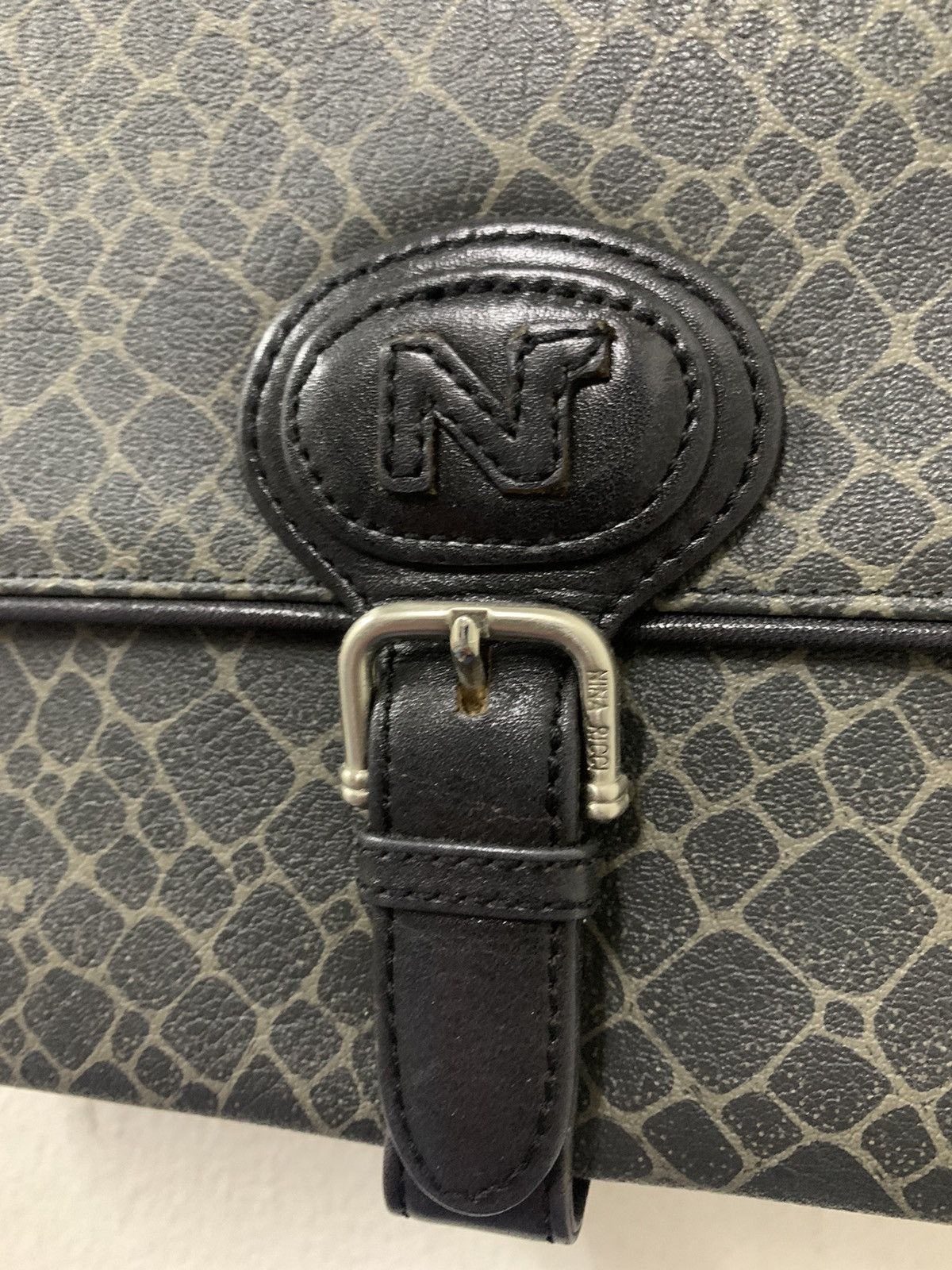 Nina Ricci × Vintage Nina Ricci Giraffe Monogram Shoulder Bag Size ONE SIZE - 4 Thumbnail