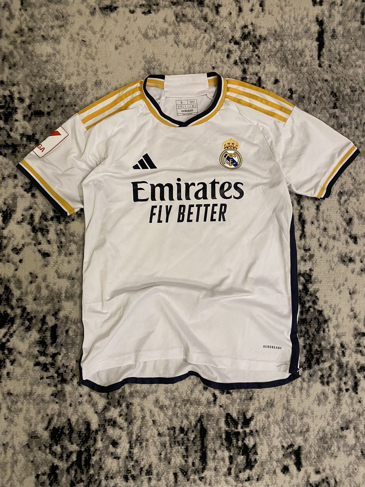 Adidas Real Madrid Vinicius Jr Adidas Jersey 7 White Home Kit S Size US S / EU 44-46 / 1 - 1 Thumbnail