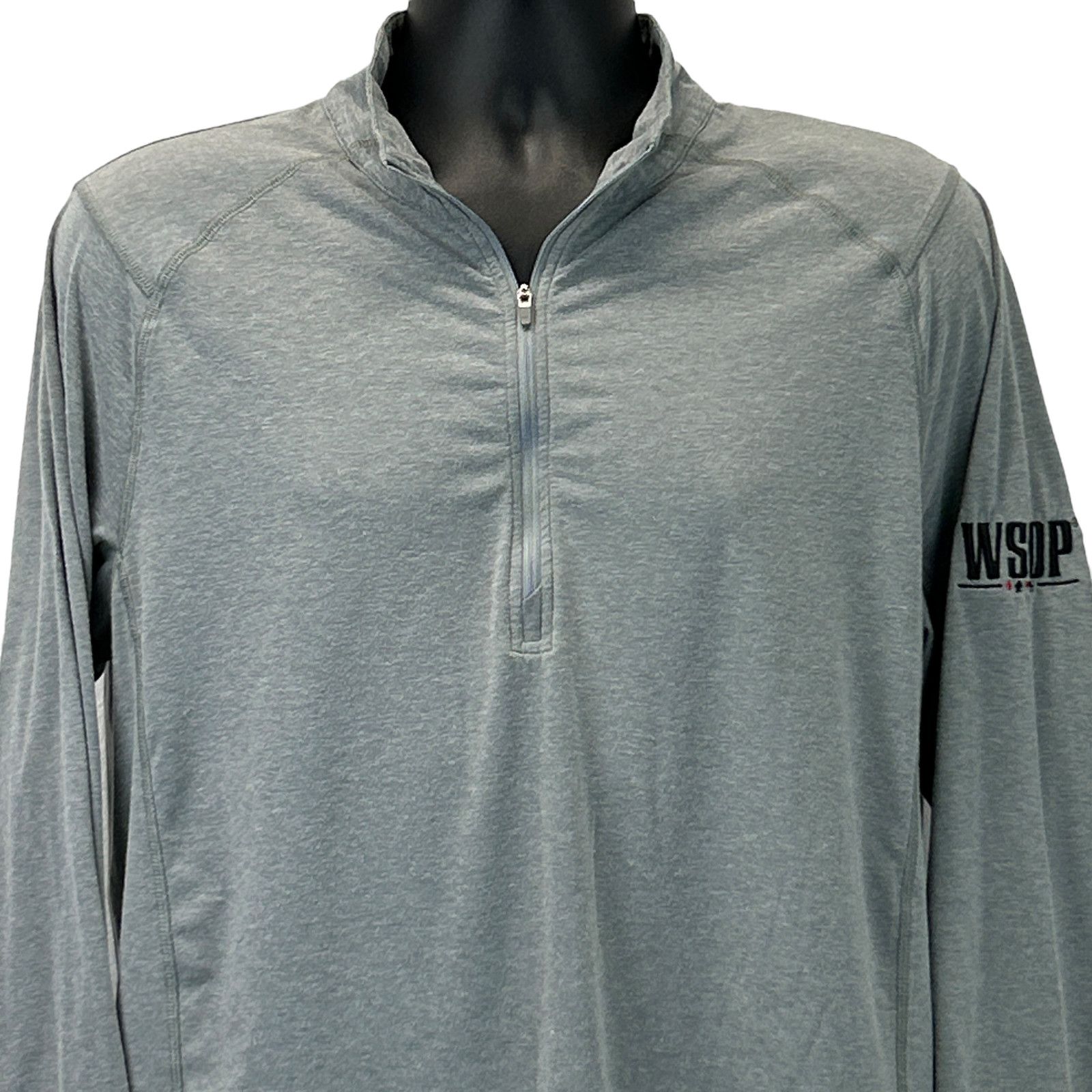 TravisMathew World Series of Poker 1/4 Quarter Zip Shirt WSOP L Large Size US L / EU 52-54 / 3 - 1 Thumbnail