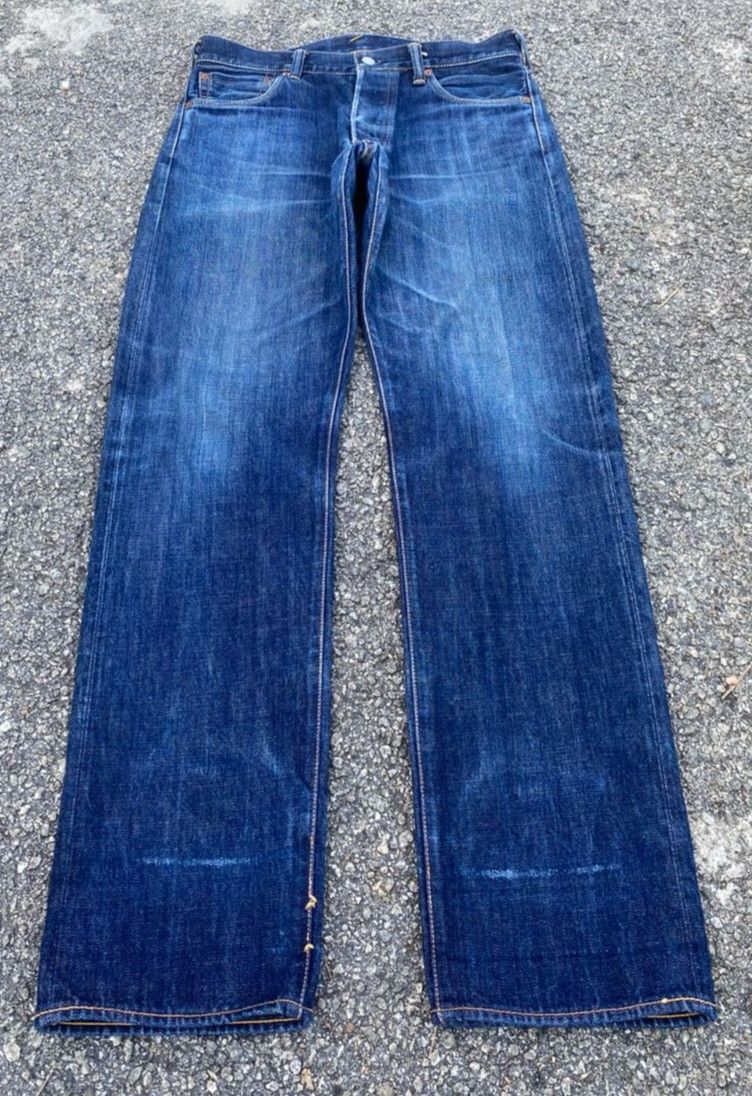 Evisu Vintage Evisu Selvegde Redline Distressed Denim Size US 32 / EU 48 - 2 Thumbnail