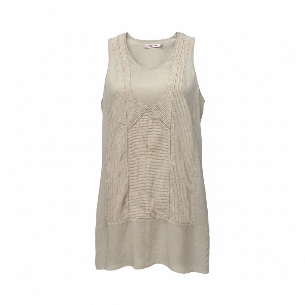 See by Chloe See by Chloe mini dress 2000s beige mini dress sheer parts Size S / US 4 / IT 40 - 6 Thumbnail