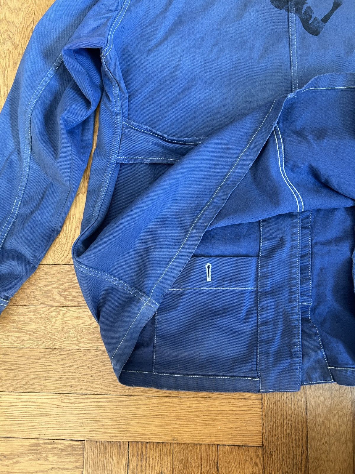 Dior AW17 Runway Hand Printed French Chore Coat Size US M / EU 48-50 / 2 - 12 Thumbnail
