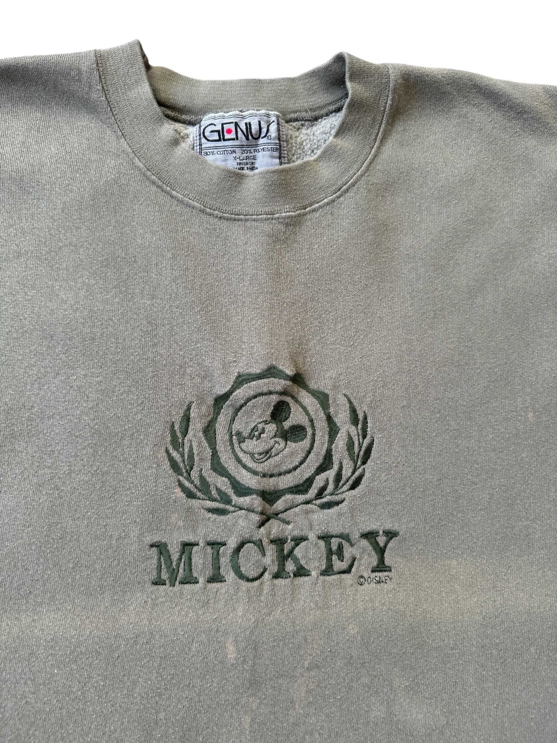 Disney Vintage 90s Mickey Mouse Disney Sweatshirt Size US XL / EU 56 / 4 - 4 Thumbnail