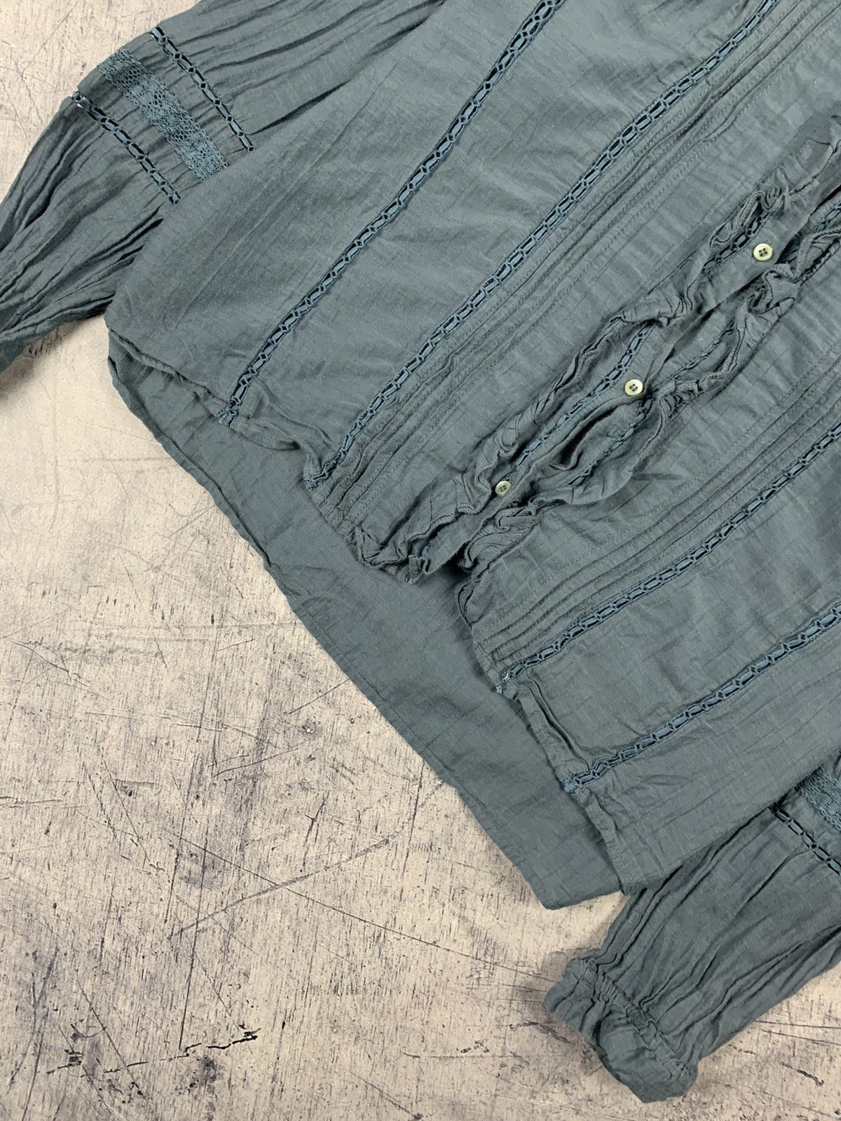 Isabel Marant Etoile Isabel Marant Etolie Shirt Blouse Size 34 Ruffle Avant Garde Size XXS / US 00 / IT 34 - 3 Thumbnail