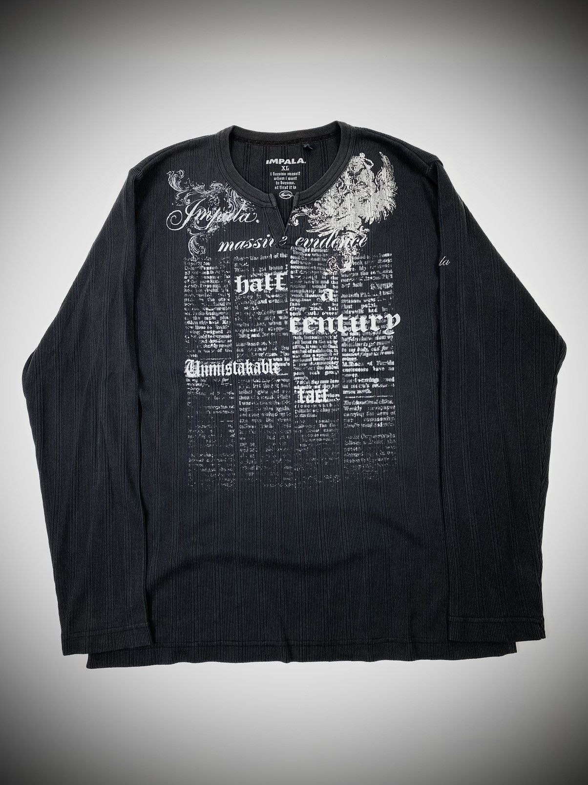 Japanese Brand Thermal longsleeve impala poem vkei style Size US L / EU 52-54 / 3 - 2 Thumbnail