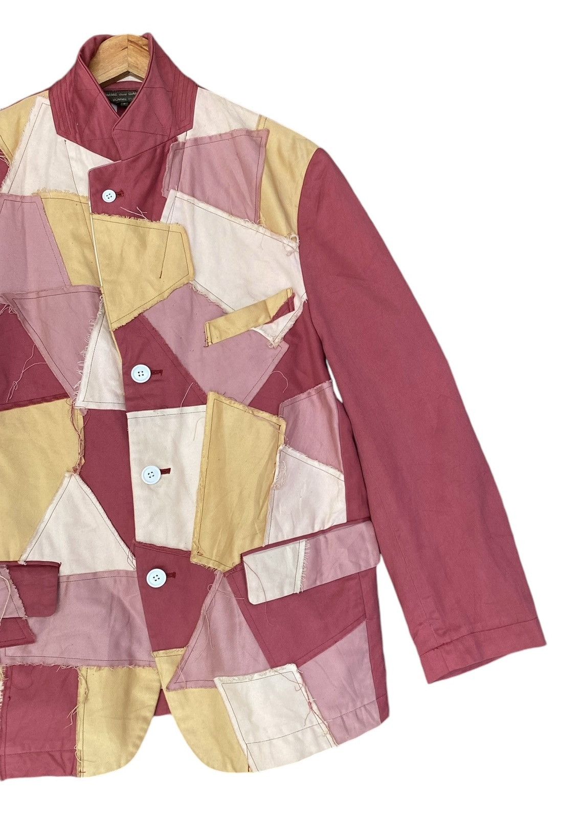 Comme des Garcons × Comme des Garcons Homme Plus × Rei Kawakubo Rare🔥1999 COMME des GARCONS Homme Plus Men’s Blazer Size US S / EU 44-46 / 1 - 4 Thumbnail