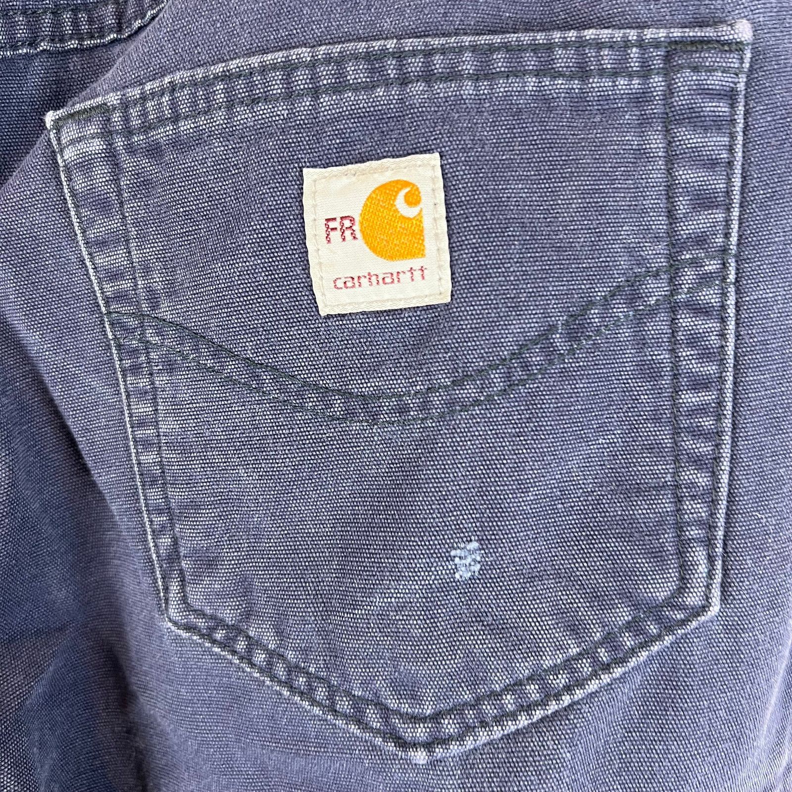 Carhartt Carhartt Pants Mens 40x32 Navy Blue FR 2112 Cat 2 Utility Size US 40 / EU 56 - 4 Thumbnail