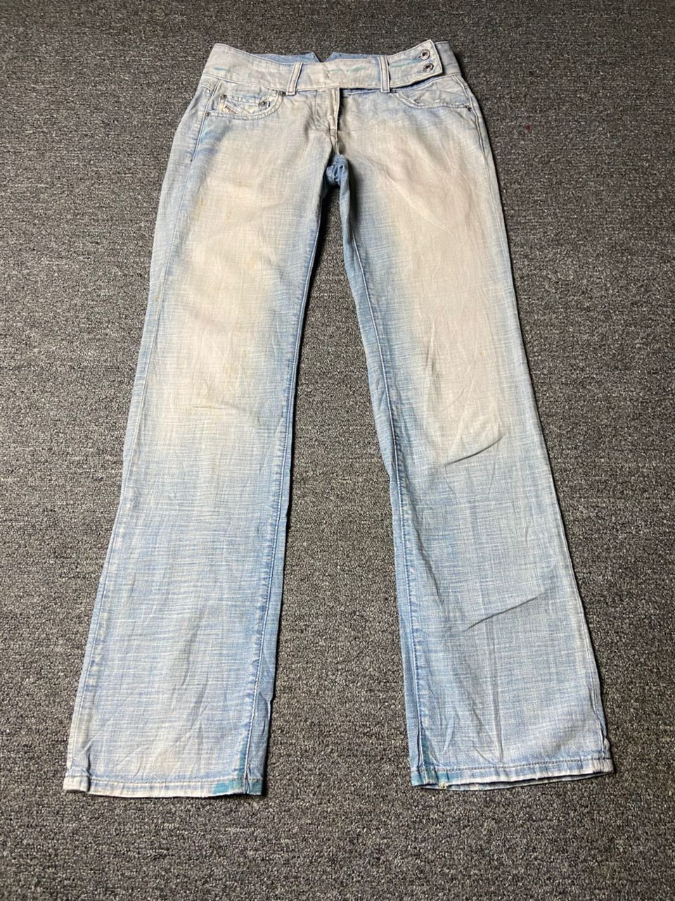 Diesel Vintage DIESEL Light Blue Belther Denim Jeans (154) Size US 27 - 1 Thumbnail