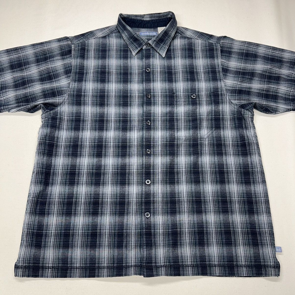 Other Canyon River Blues Shirt Blue Plaid Button Up Short Sleeve Size US XL / EU 56 / 4 - 2 Thumbnail