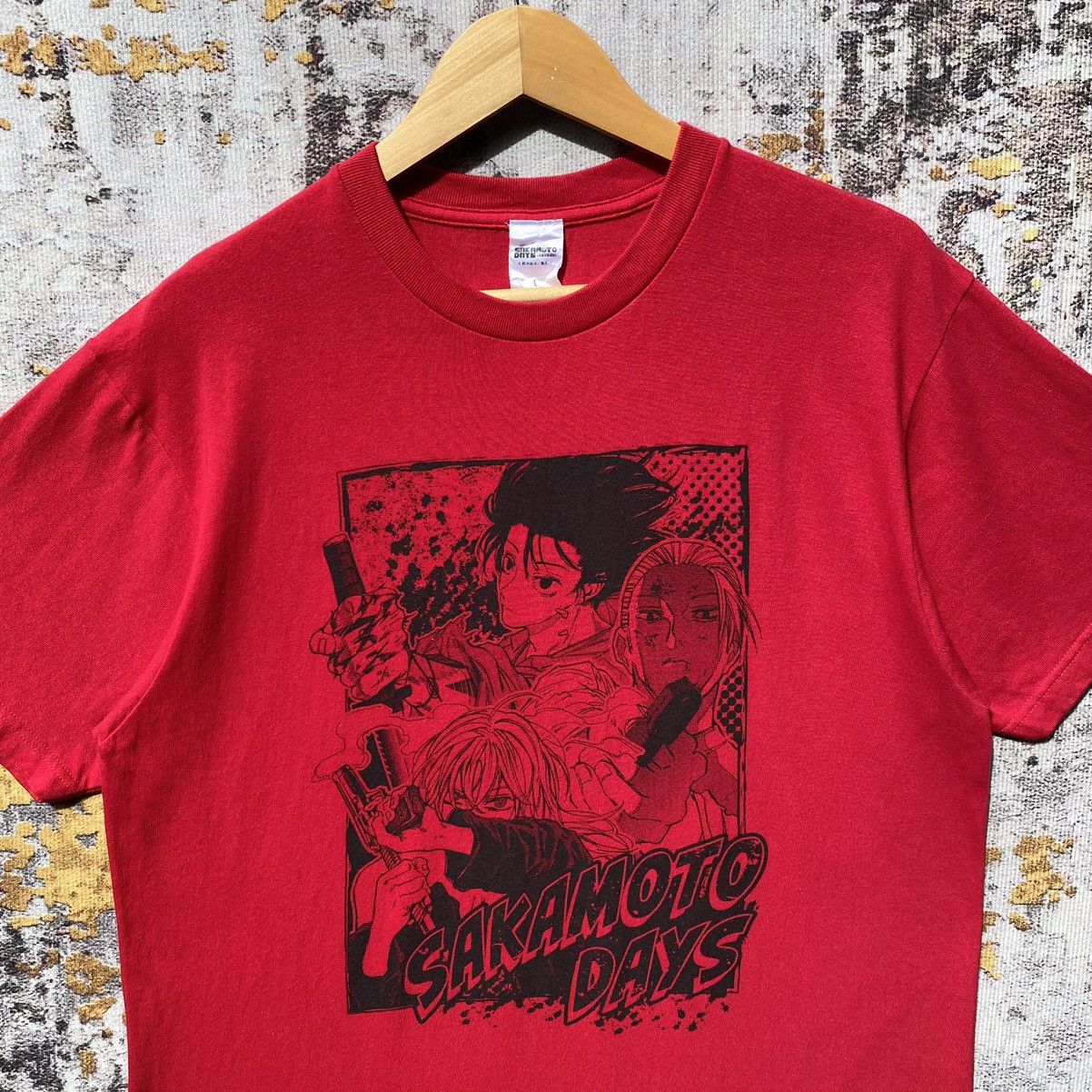 Anime × Japanese Brand Sakamoto Days Anime Summer Jump Collection 2024 Limited Tees Size US L / EU 52-54 / 3 - 5 Thumbnail