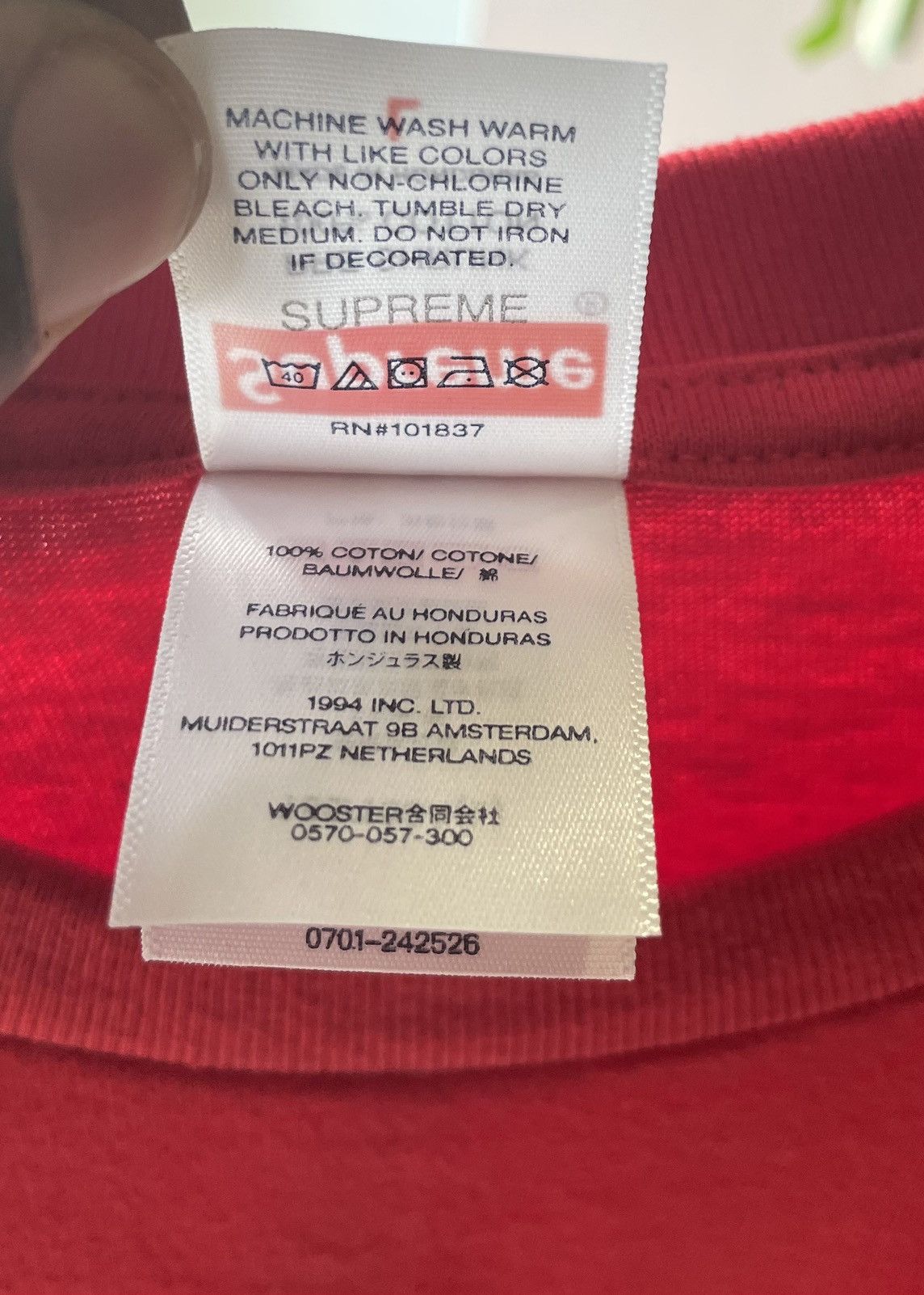 Supreme Supreme Skull Tee Size US L / EU 52-54 / 3 - 4 Thumbnail