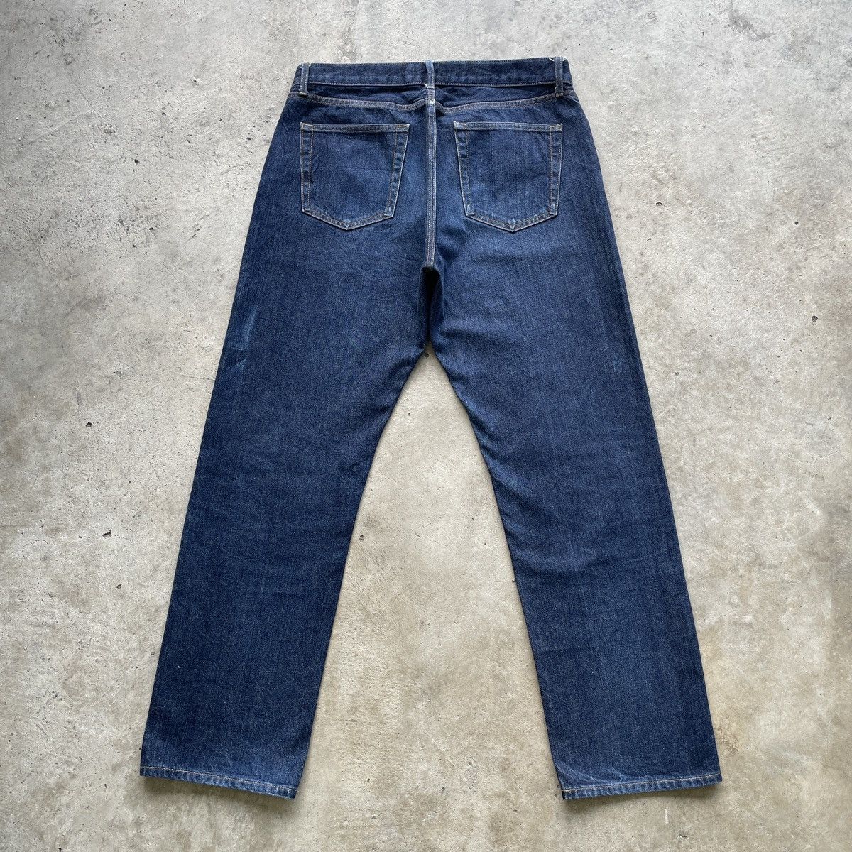 Japanese Brand Vintage Japanese Brand Dark Blue Selvedge Denim Pants Jeans Size US 32 / EU 48 - 11 Thumbnail