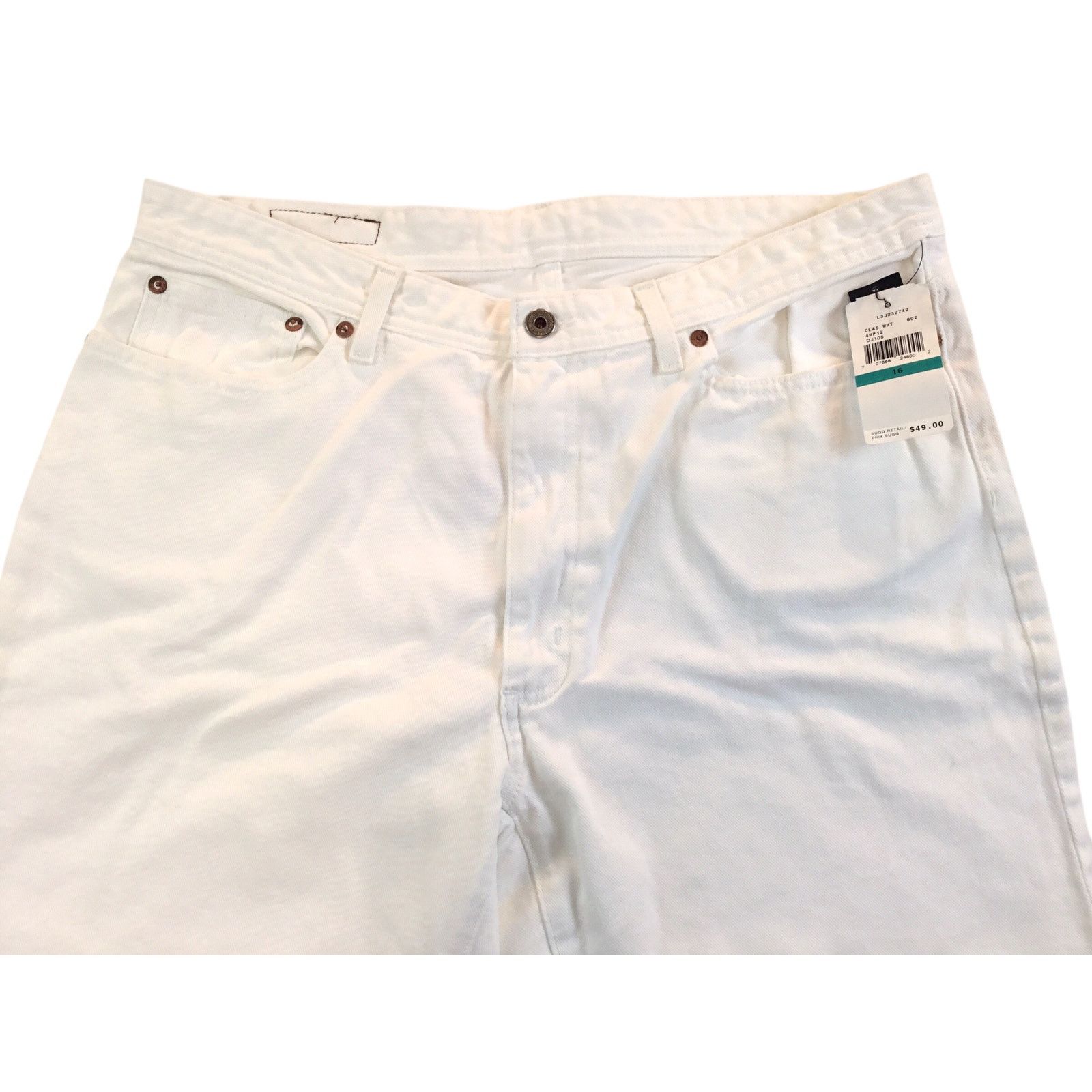 Polo Ralph Lauren Ralph Lauren Polo Jeans Company White 16 Cropped Relaxed NWT Size 38" / US 16 / IT 52 - 5 Thumbnail