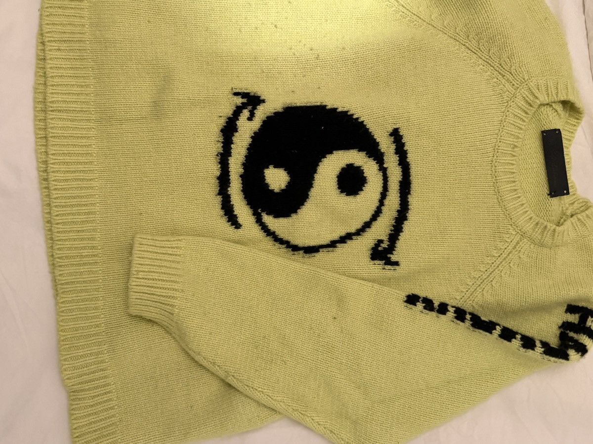 The Elder Statesman The Elder Statesman - Intarsia Cashmere Sweater - Green Size US L / EU 52-54 / 3 - 6 Thumbnail