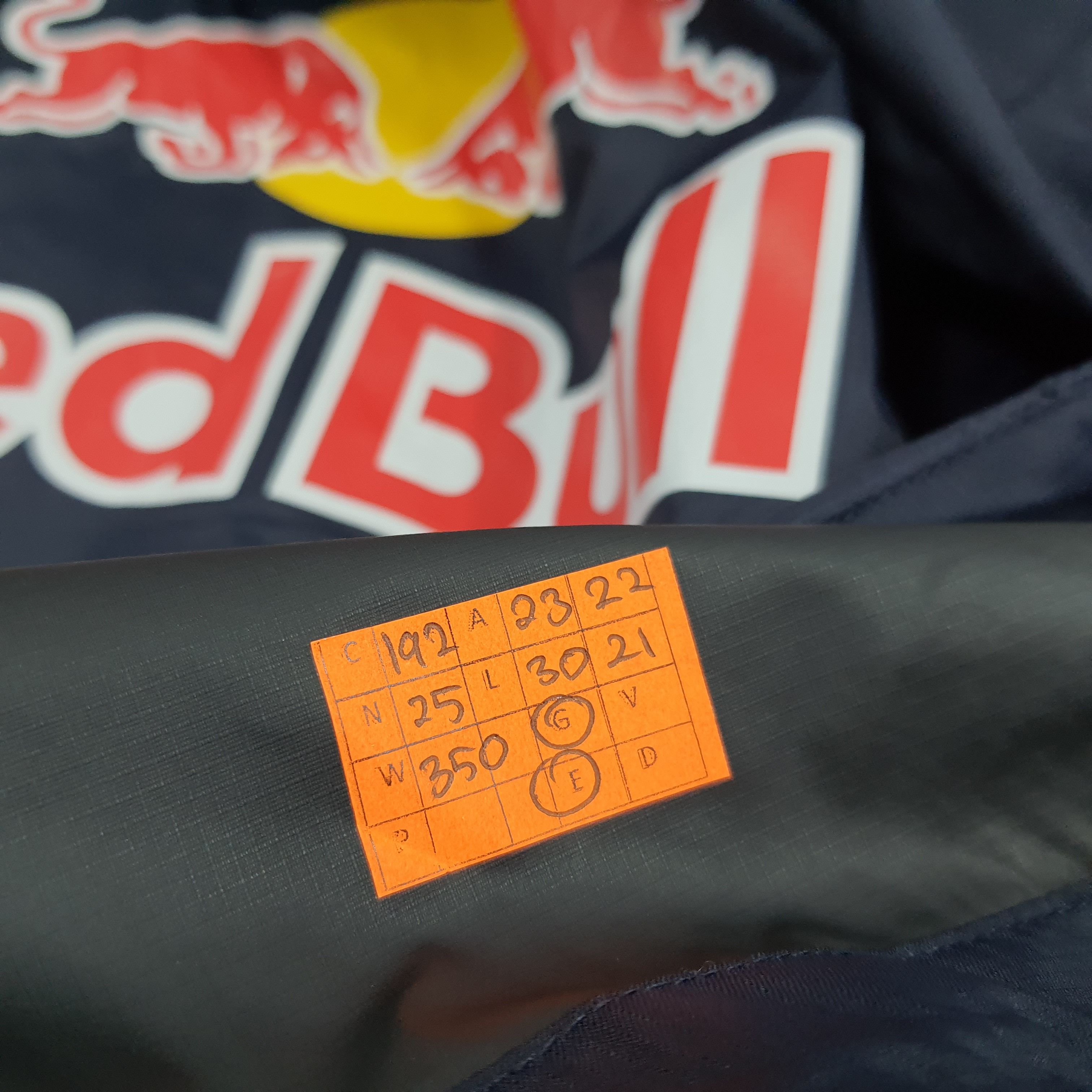 Pepe Jeans × Red Bull × Vintage Vintage Red Bull Pepe Jeans Rain Coat Hoodie Jacket Size US L / EU 52-54 / 3 - 9 Thumbnail