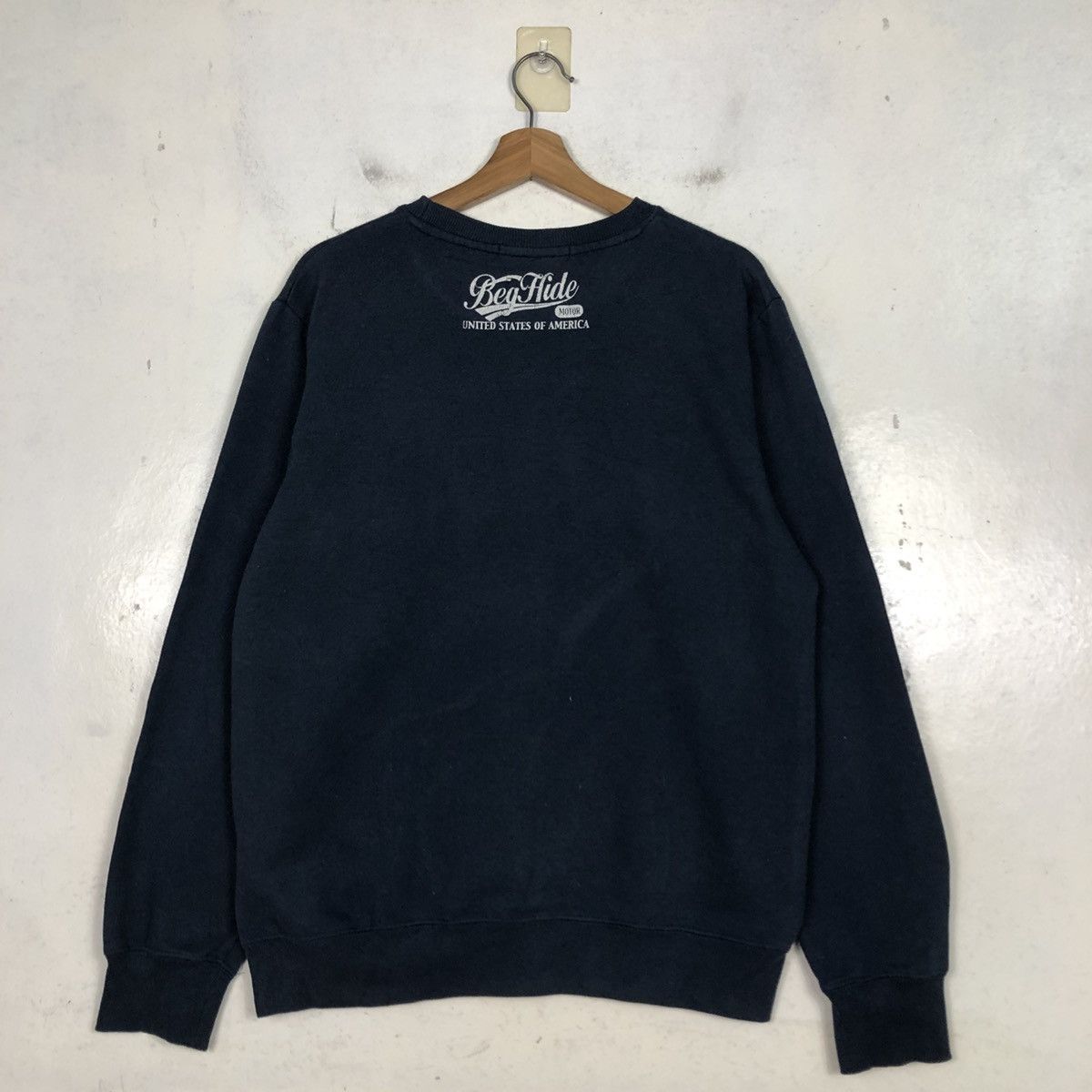 Japanese Brand 📌Beg Hide Motor United State of America Sweatshirt Punk Size US M / EU 48-50 / 2 - 11 Thumbnail