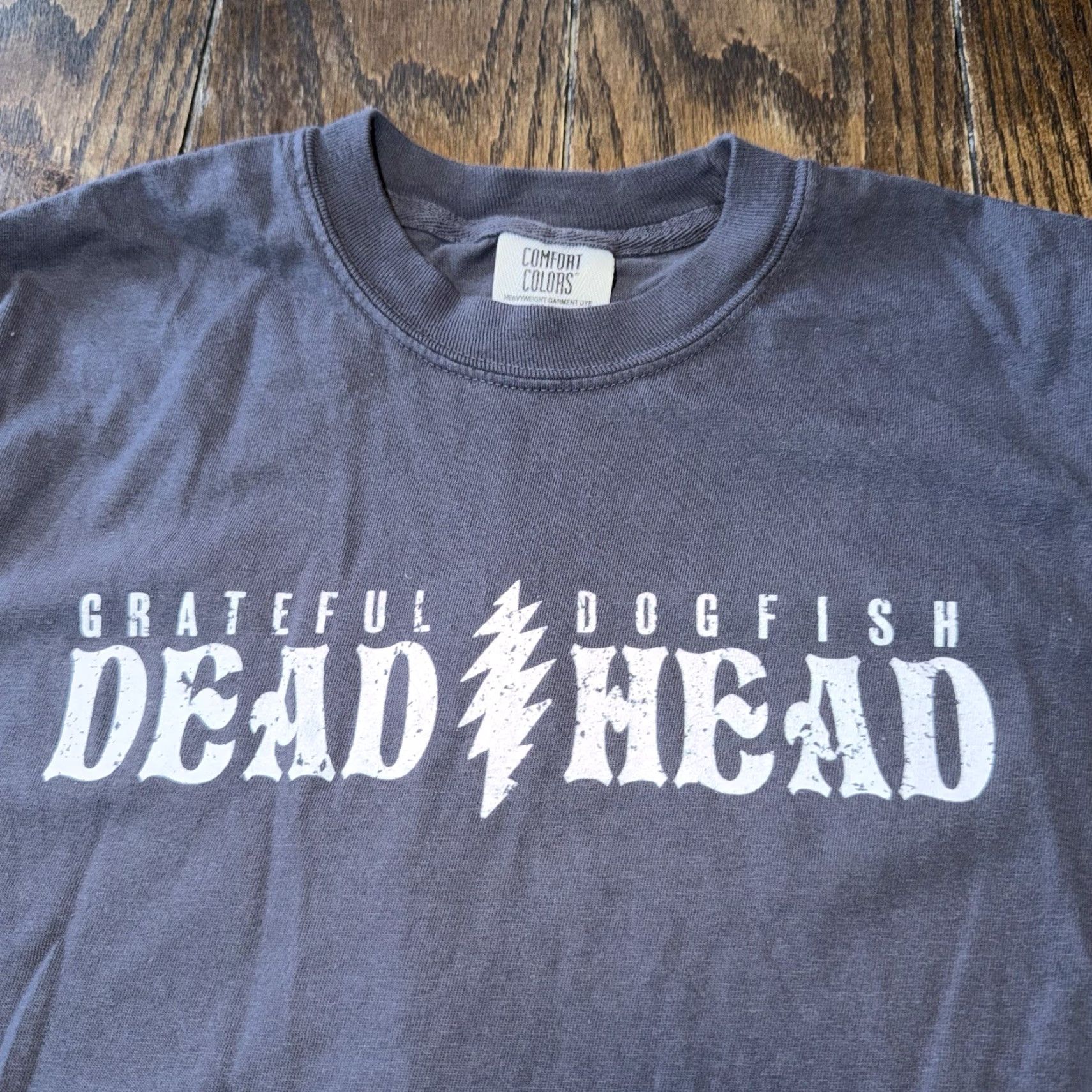 Vintage Grateful Dead T Shirt Gray Large Double Sided Stealie Skull 2004 Men S Cotton Short Sleeve Crew Neck Grateful Dead Dogfish Head Size US S / EU 44-46 / 1 - 3 Thumbnail
