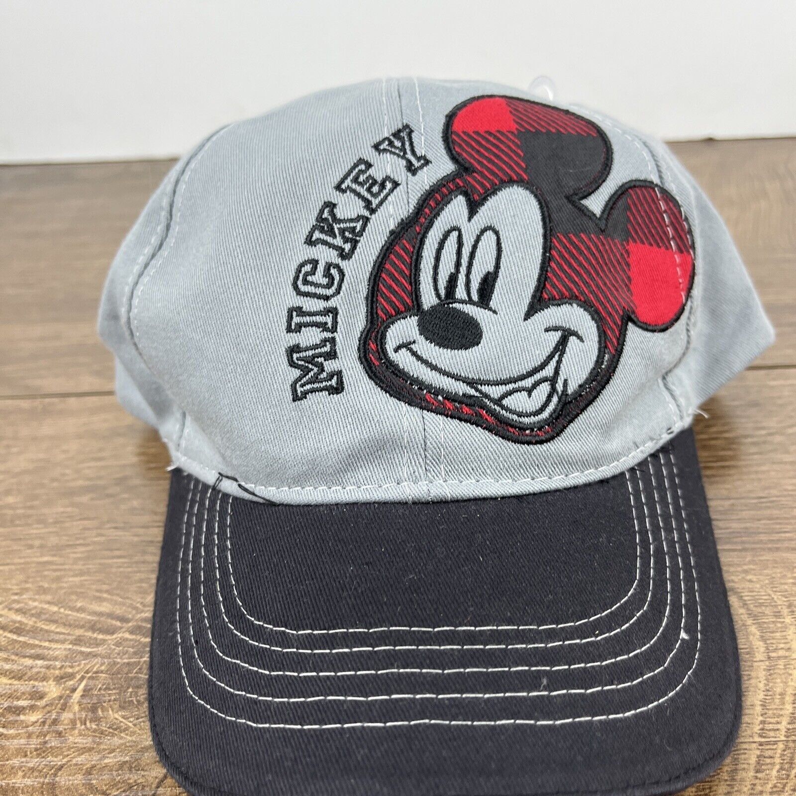 Other Mickey Mouse Hat Mickey Mouse Gray Hat Adjustable Adult Size Size ONE SIZE - 6 Thumbnail