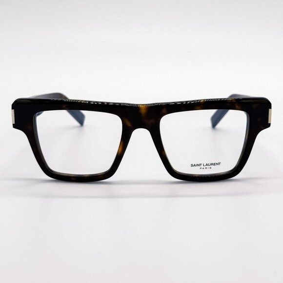Yves Saint Laurent NEW SAINT LAURENT EYEGLASSES SL469 OPT 002 HAVANA WOMEN EYEW Size ONE SIZE - 3 Thumbnail