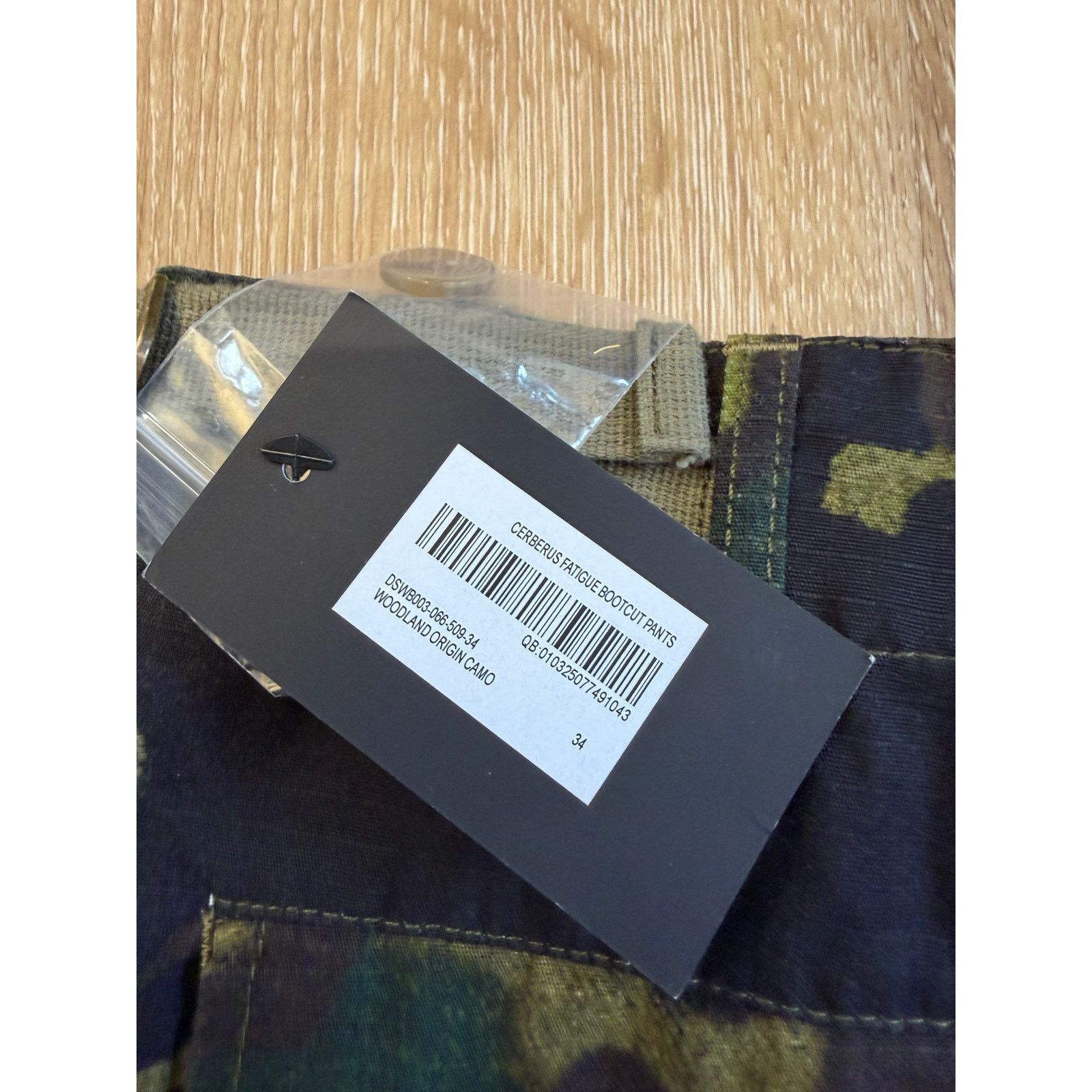 Darc Sport Darc Sport Wolves Camo Cargo Pants Green Military Size 34" / US 12 / IT 48 - 7 Thumbnail