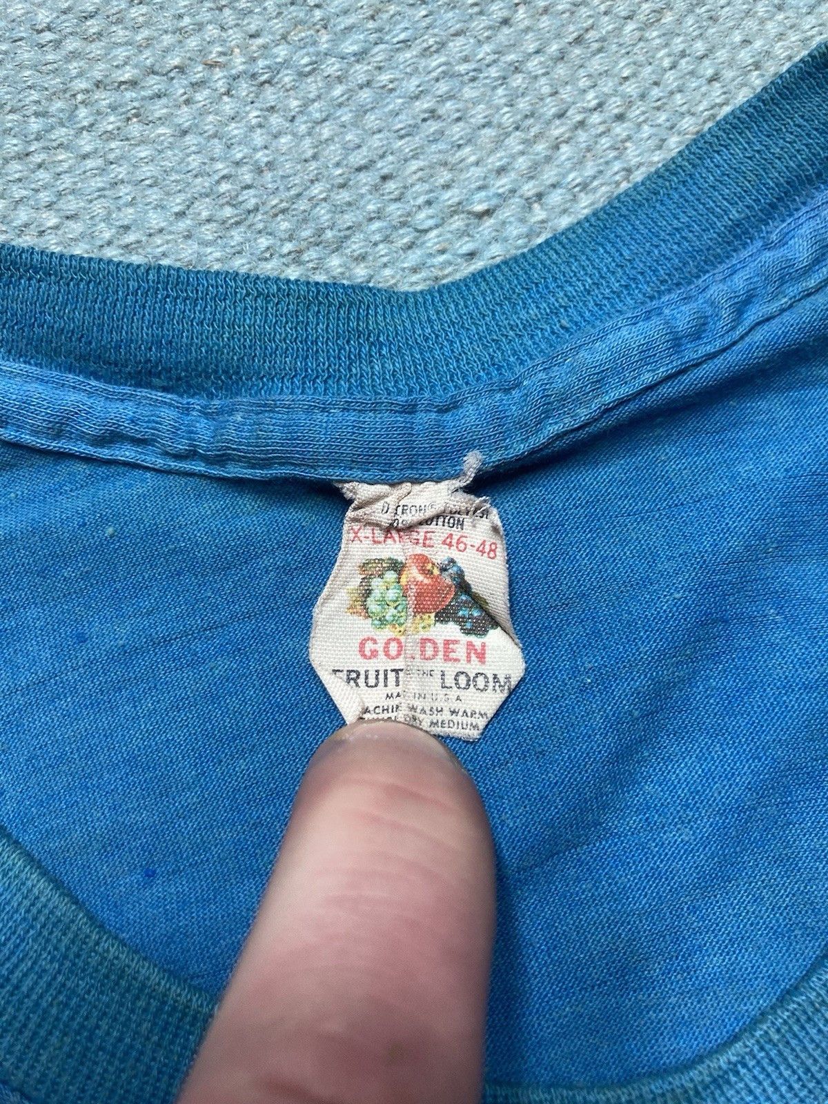 Fruit Of The Loom × Vintage Vtg 70s t shirt BC’s Roscommon Michigan pizza restaurant XL Size US XL / EU 56 / 4 - 4 Thumbnail