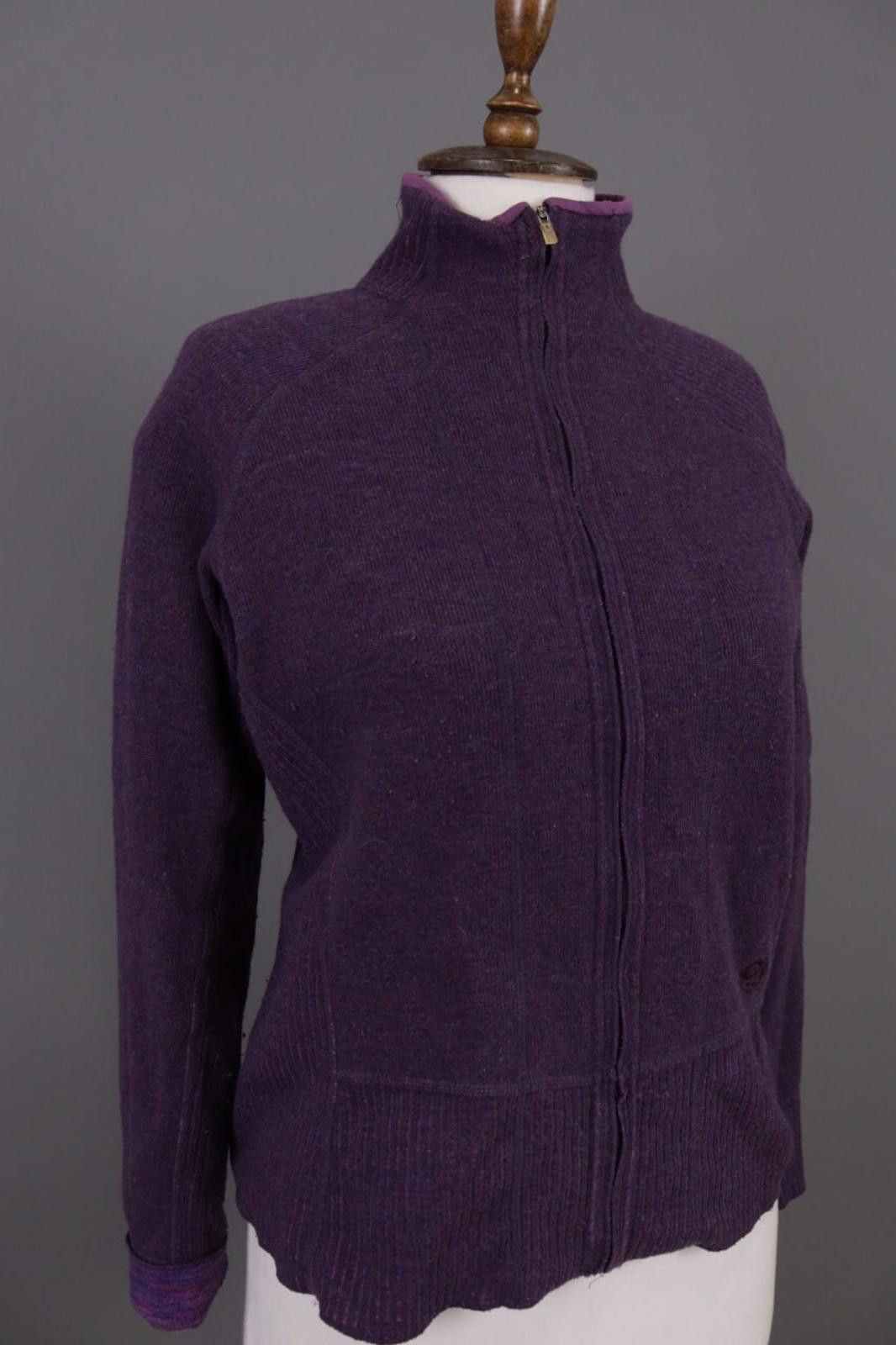 Mountain Hardwear Mountain Hard Wear Purple Wool High Neck Sweater Size M Size M / US 6-8 / IT 42-44 - 4 Thumbnail