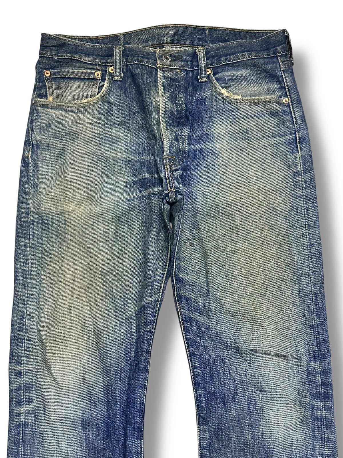 Levi's Levis Straus & Co Straight Loose Style With Faded Wash Size US 33 - 3 Thumbnail