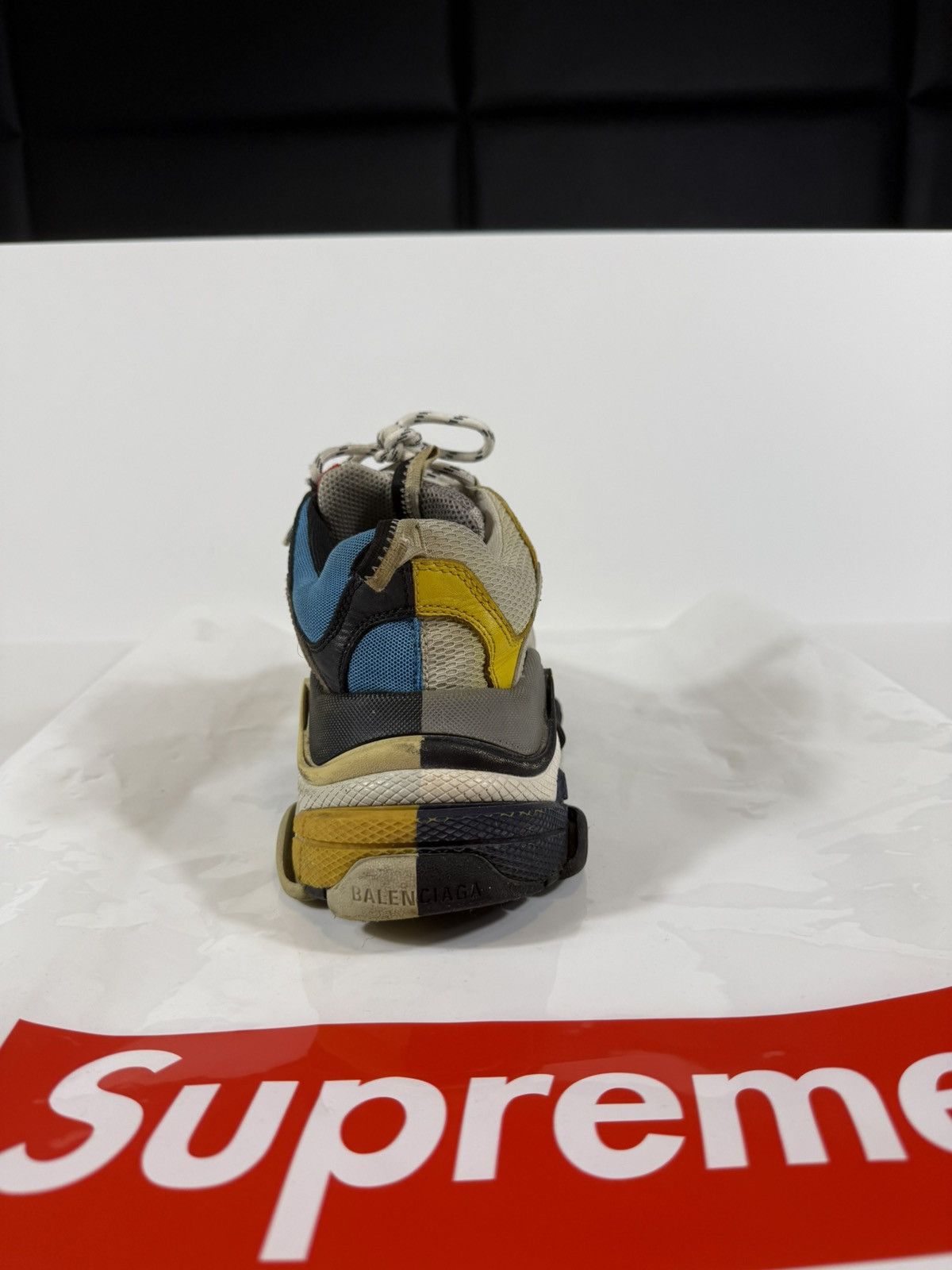 Balenciaga Balenciaga Triple S Multi Color Half & Half ‘Split’ Size US 7 / EU 40 - 4 Thumbnail
