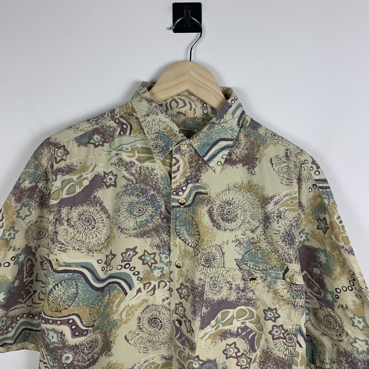 Vintage Vintage Short Sleeve Shirt Top Men’s Size M Hawaiian Art Y2K Size US M / EU 48-50 / 2 - 2 Thumbnail