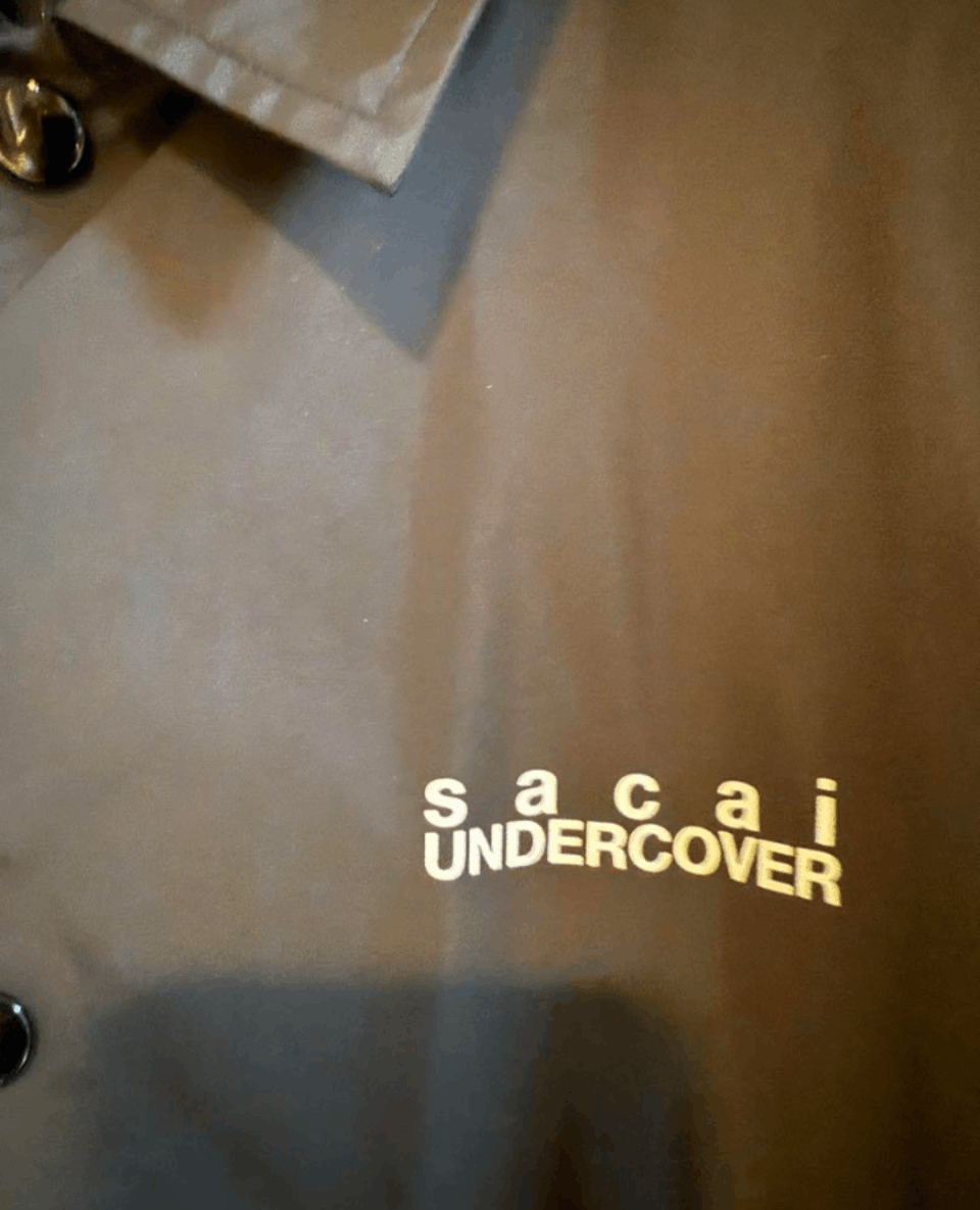 Sacai × Undercover Tokyo Fashion Week 2017 Japan Exclusive Bal Collar Coat Size US XL / EU 56 / 4 - 4 Thumbnail
