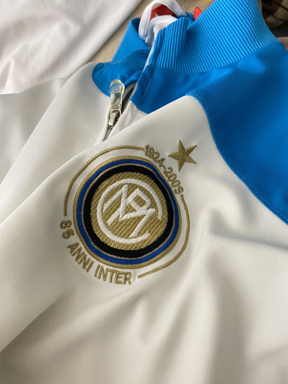 Puma Puma x Inter Mediolan y2k 2009 Milan crewneck zip blokecore Size US L / EU 52-54 / 3 - 16 Thumbnail