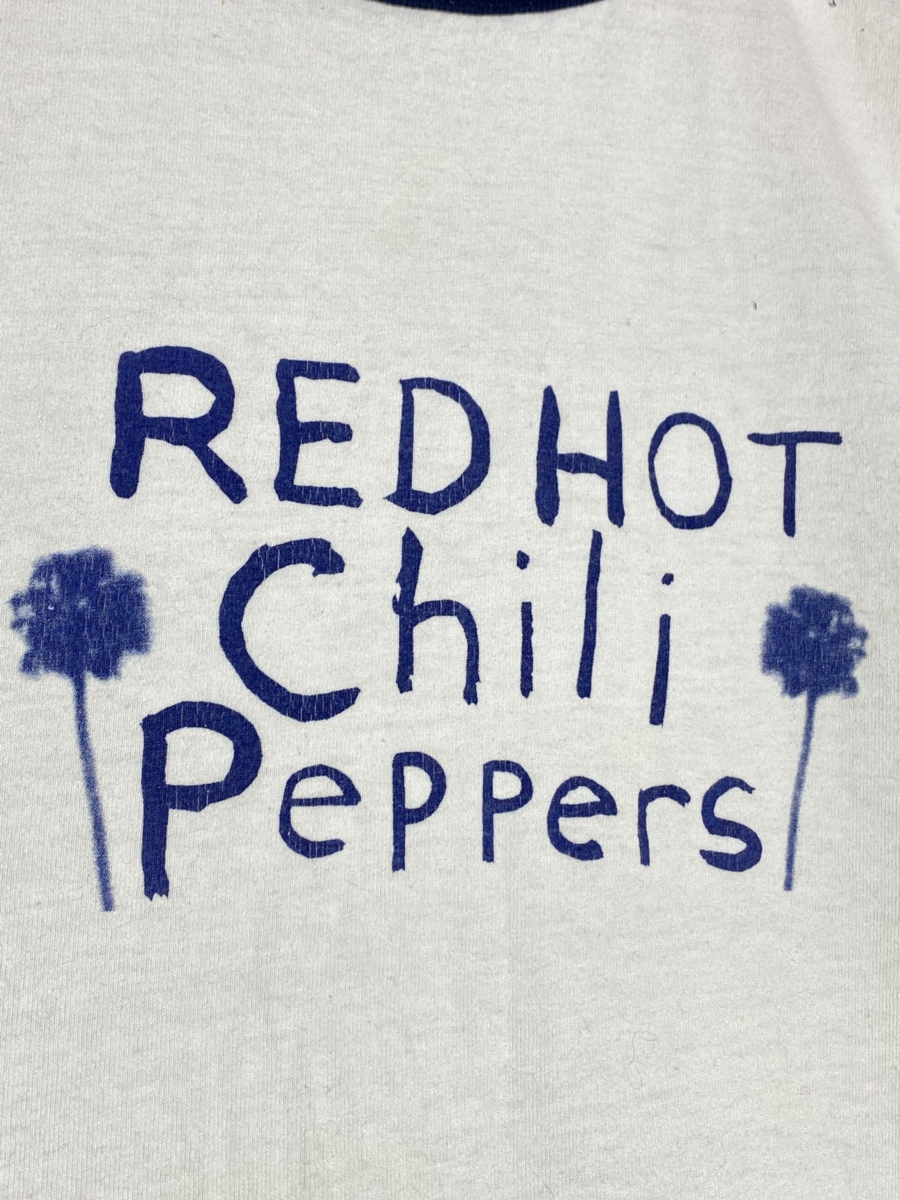 Band Tees Vintage RHCP Red Hot Chilli Peppers Band Promo Ringer Shirt Size US M / EU 48-50 / 2 - 4 Thumbnail