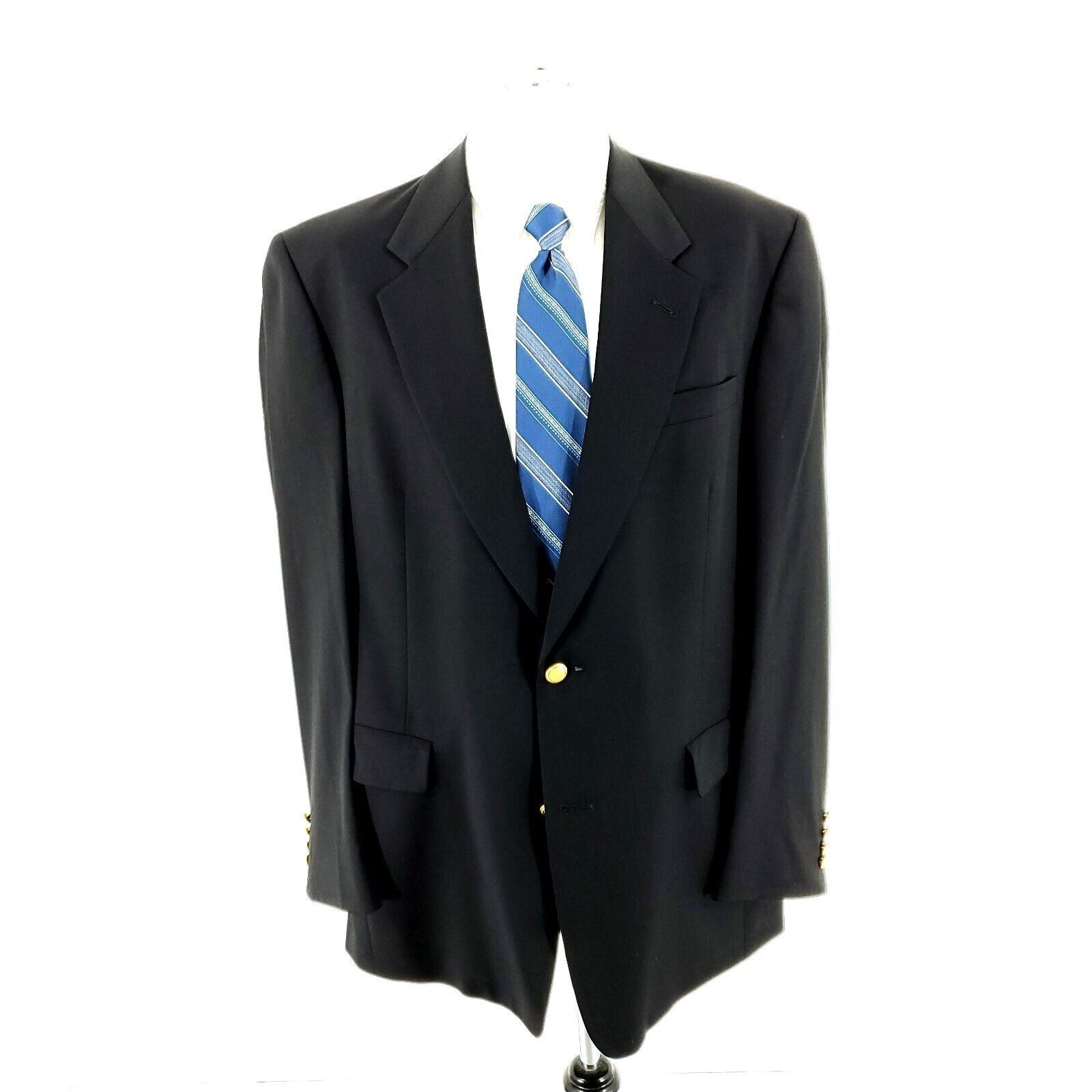 Hart Schaffner Marx Hart Schaffner Marx Gold Trumpeter Nordstrom Wool 2 Gold But Size 42L - 3 Thumbnail