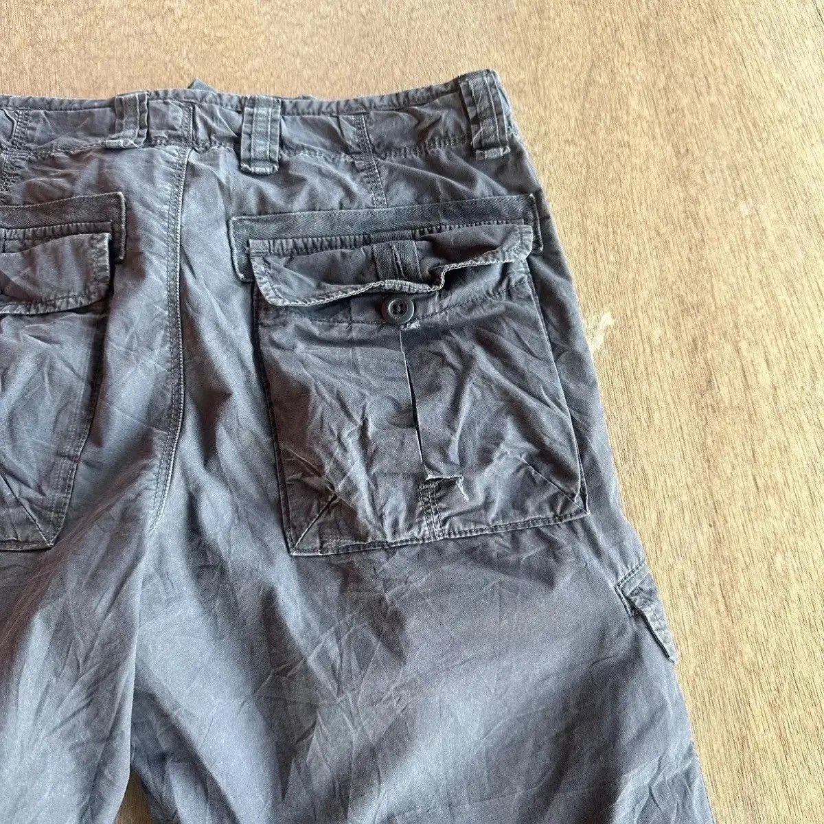 Selected Homme MULTIPOCKET JAPANESE VTG UTILITY TACTICAL PARACHUTTE CARGO Size US 31 - 15 Thumbnail