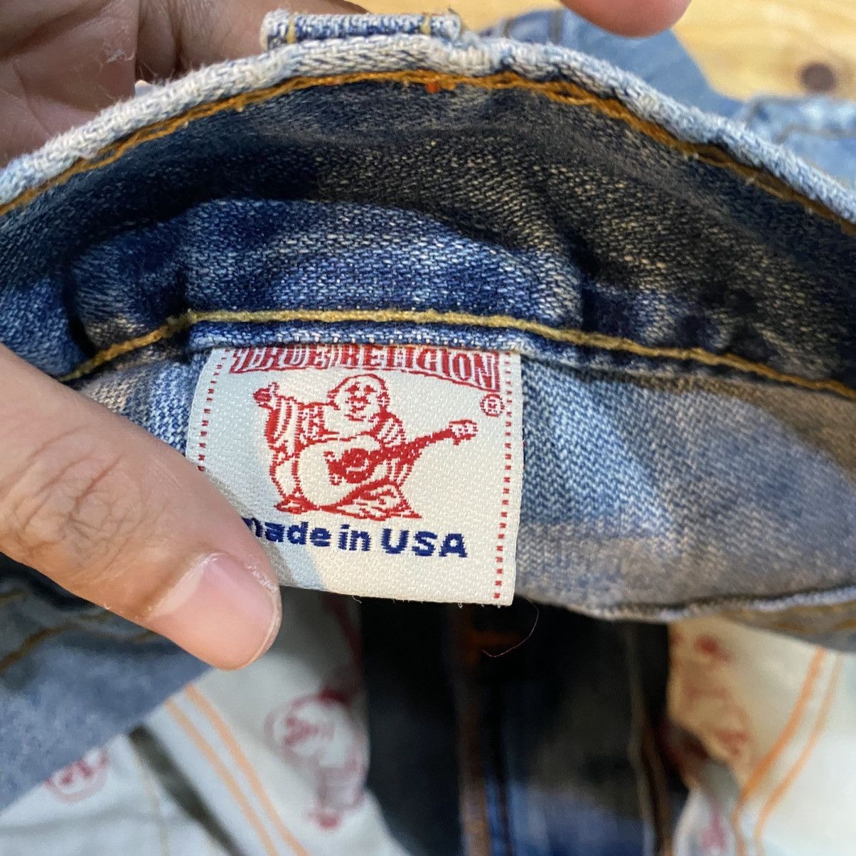 True Religion 2000s True Religion Joey Super Flared Jeans Size US 28 / EU 44 - 18 Thumbnail