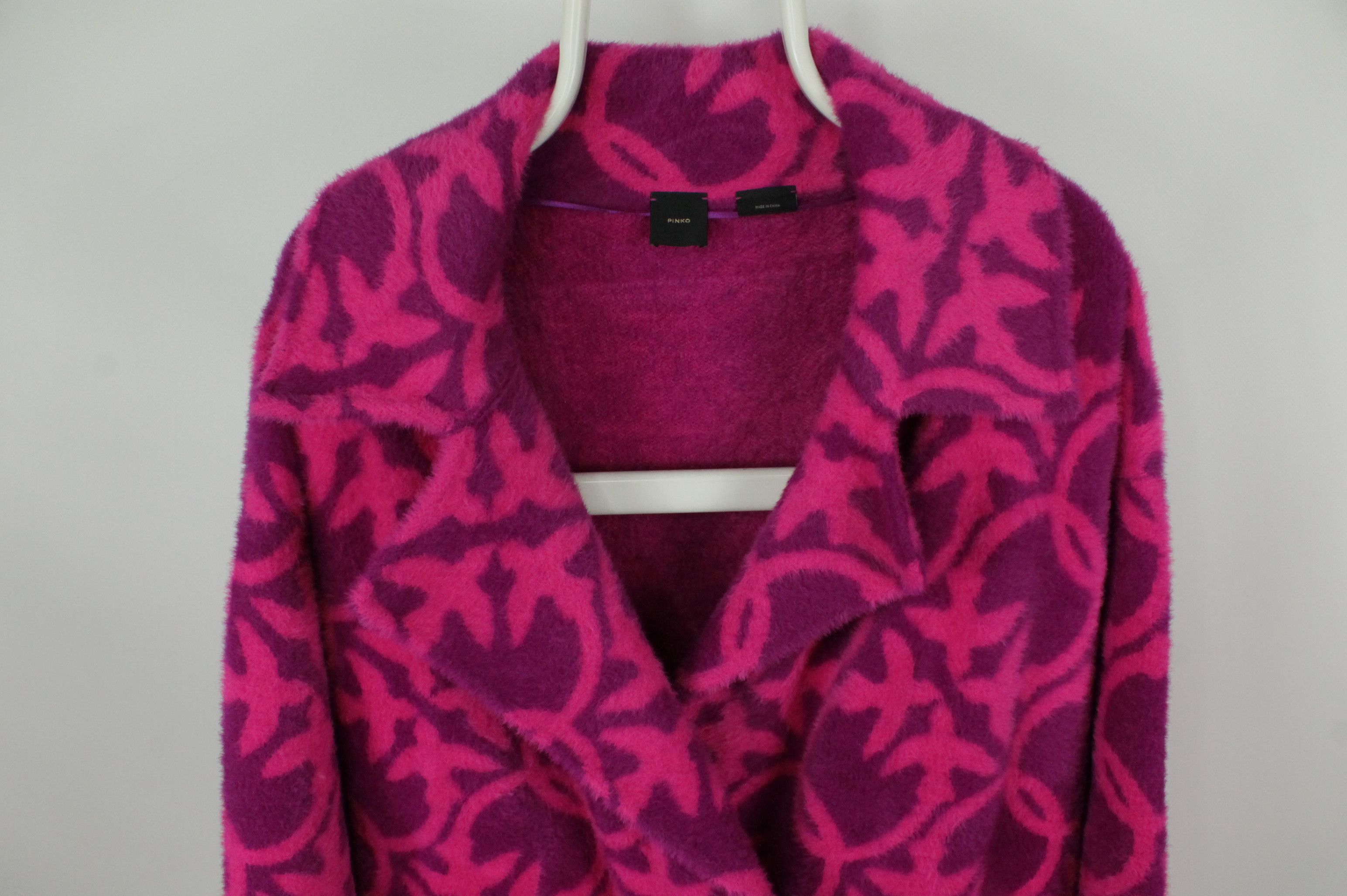Pinko Love Birds PINKO Coat Size L / US 10 / IT 46 - 5 Thumbnail