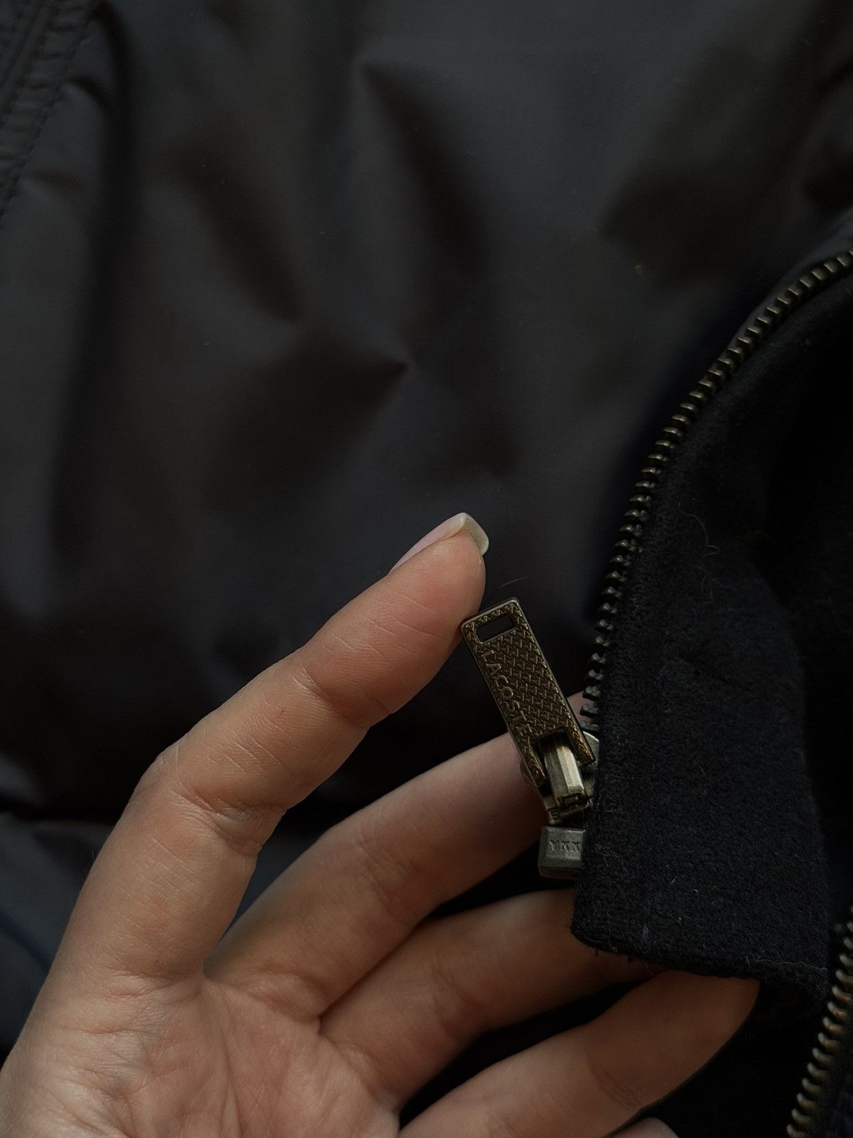 Lacoste × Vintage 🐊 Lacoste 1990s vintage reversible wool / nylon jacket Size US L / EU 52-54 / 3 - 7 Thumbnail