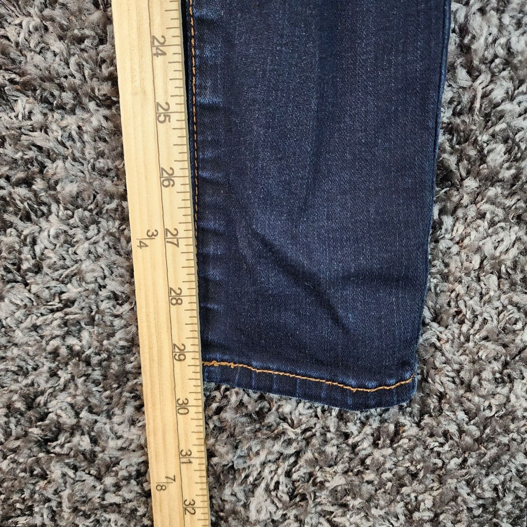 American Eagle Outfitters VINTAGE American Eagle Womens Jeans Jegging Size 2 Blue Super Stretch Women's Size 26" / US 2 / IT 38 - 5 Thumbnail