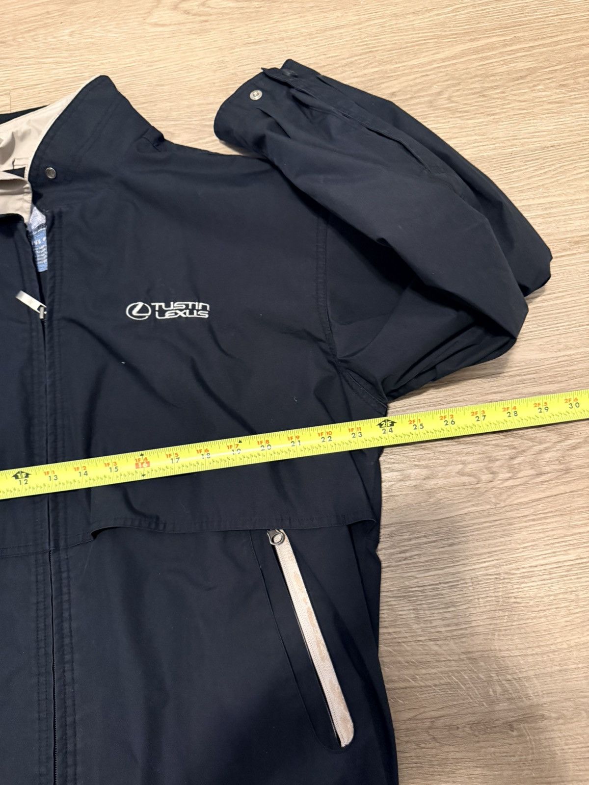 Other Black Tustin Lexus windbreaker w/ cream accents Size US L / EU 52-54 / 3 - 5 Thumbnail