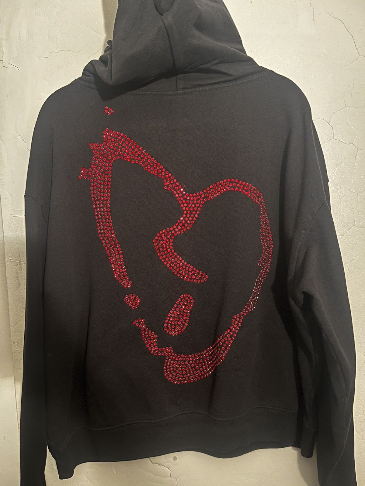 Revenge X HEARTBREAK BEJEWELED REVENG HOODIE Size US S / EU 44-46 / 1 - 4 Thumbnail