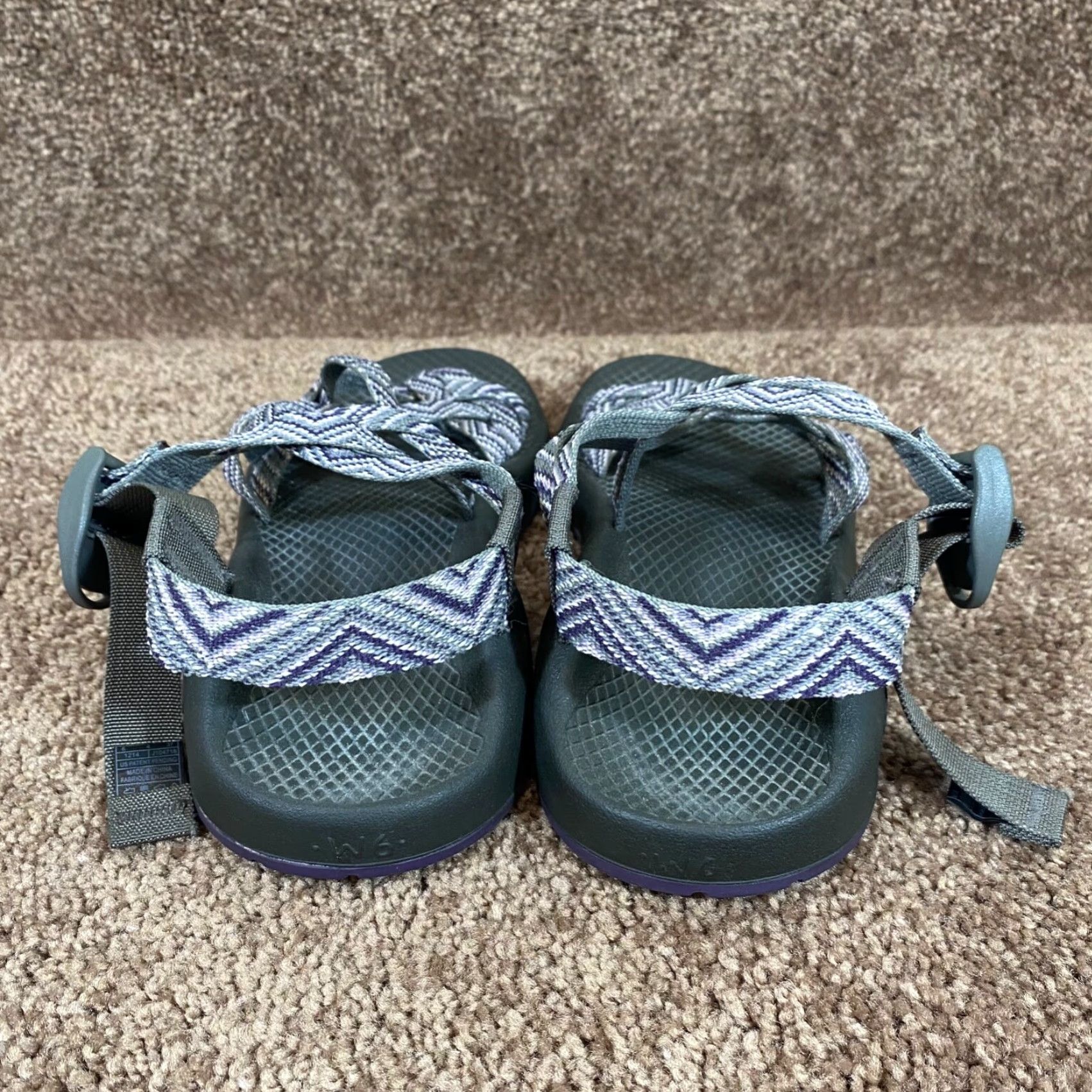Chaco VINTAGE Chaco ZX2 Yampa Sandals Womens 6 EU 37 Purple Outdoor Hiking Water Sport Casual Size US 6 / IT 36 - 6 Thumbnail