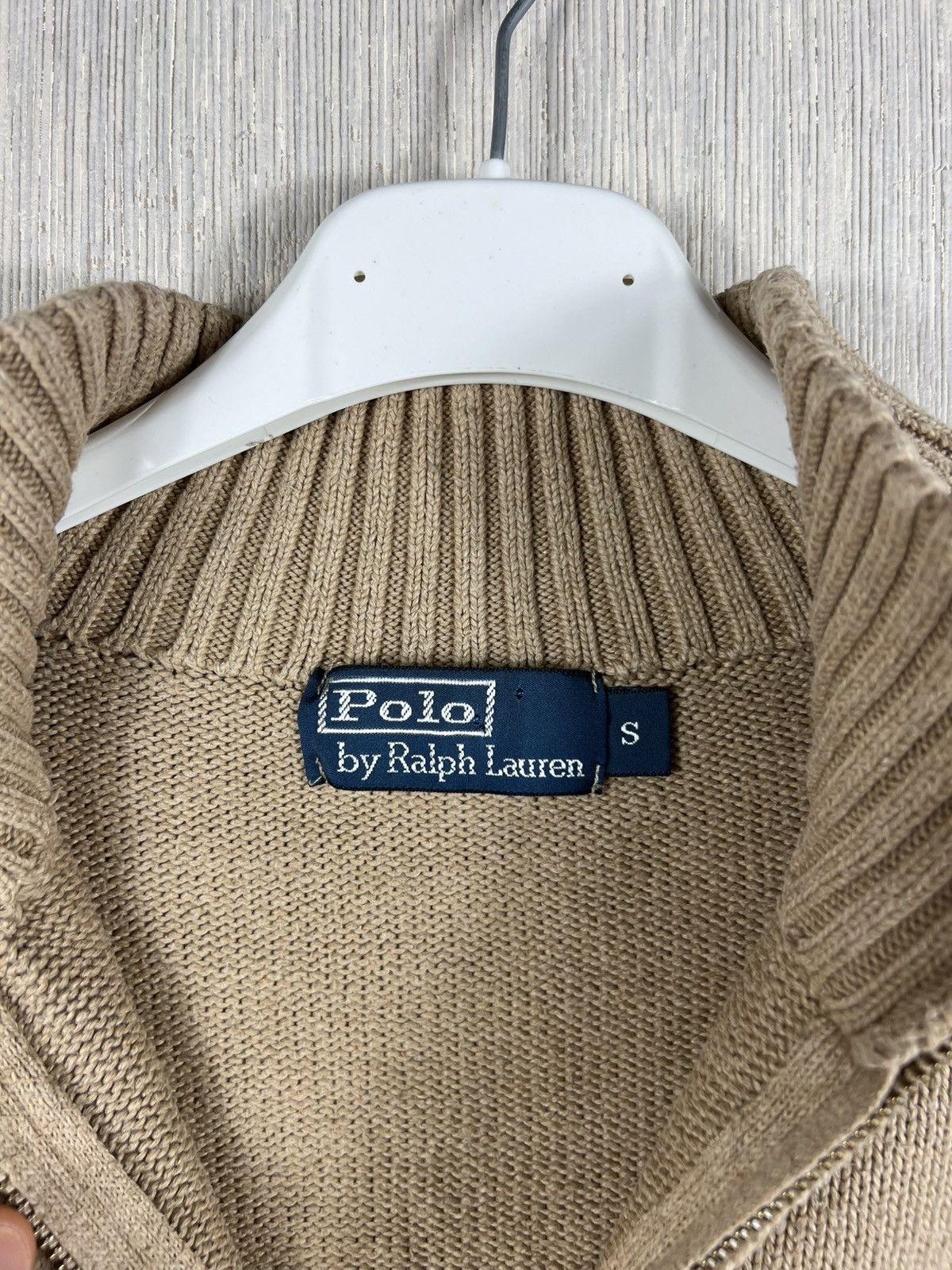 Polo Ralph Lauren Vintage 90s Polo by Ralph Lauren quarter zip knitted sweater Size US S / EU 44-46 / 1 - 14 Thumbnail