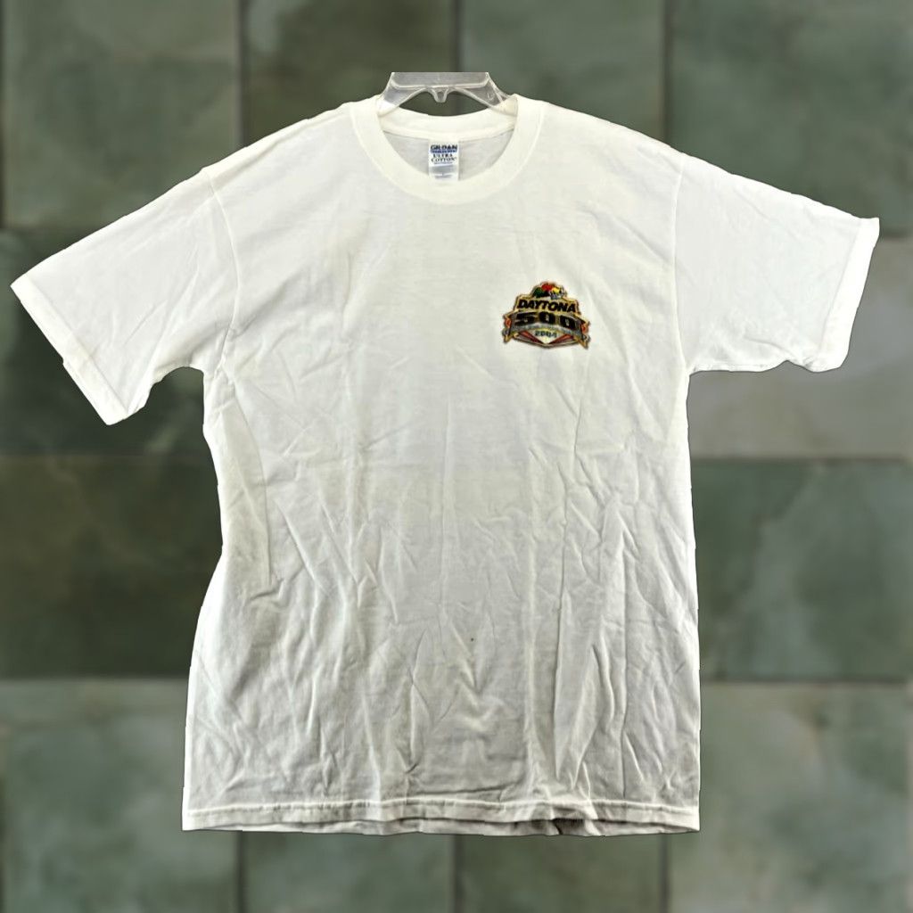 Gildan Daytona 500 T-Shirt Mens Large 2004 Size US L / EU 52-54 / 3 - 1 Thumbnail