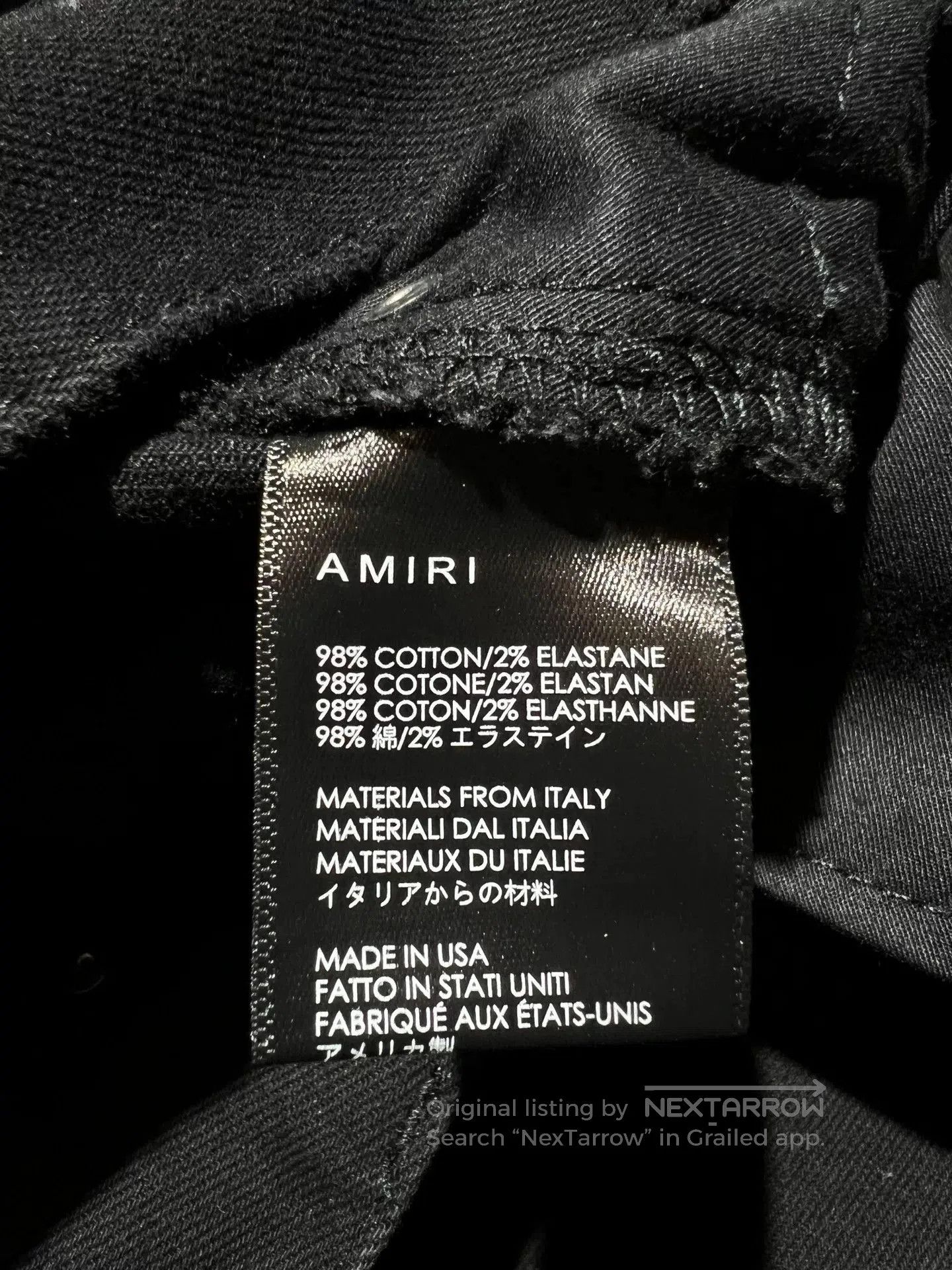Other Amiri Men's Black Denim Jeans. Size US 31 - 7 Thumbnail