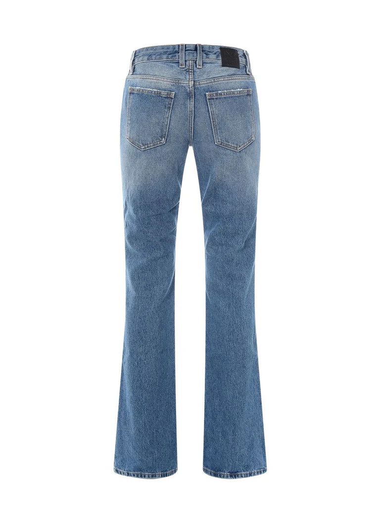 Off-White o1s22i1n0824 Bootcut Jeans in Blue Size 26" / US 2 / IT 38 - 2 Thumbnail