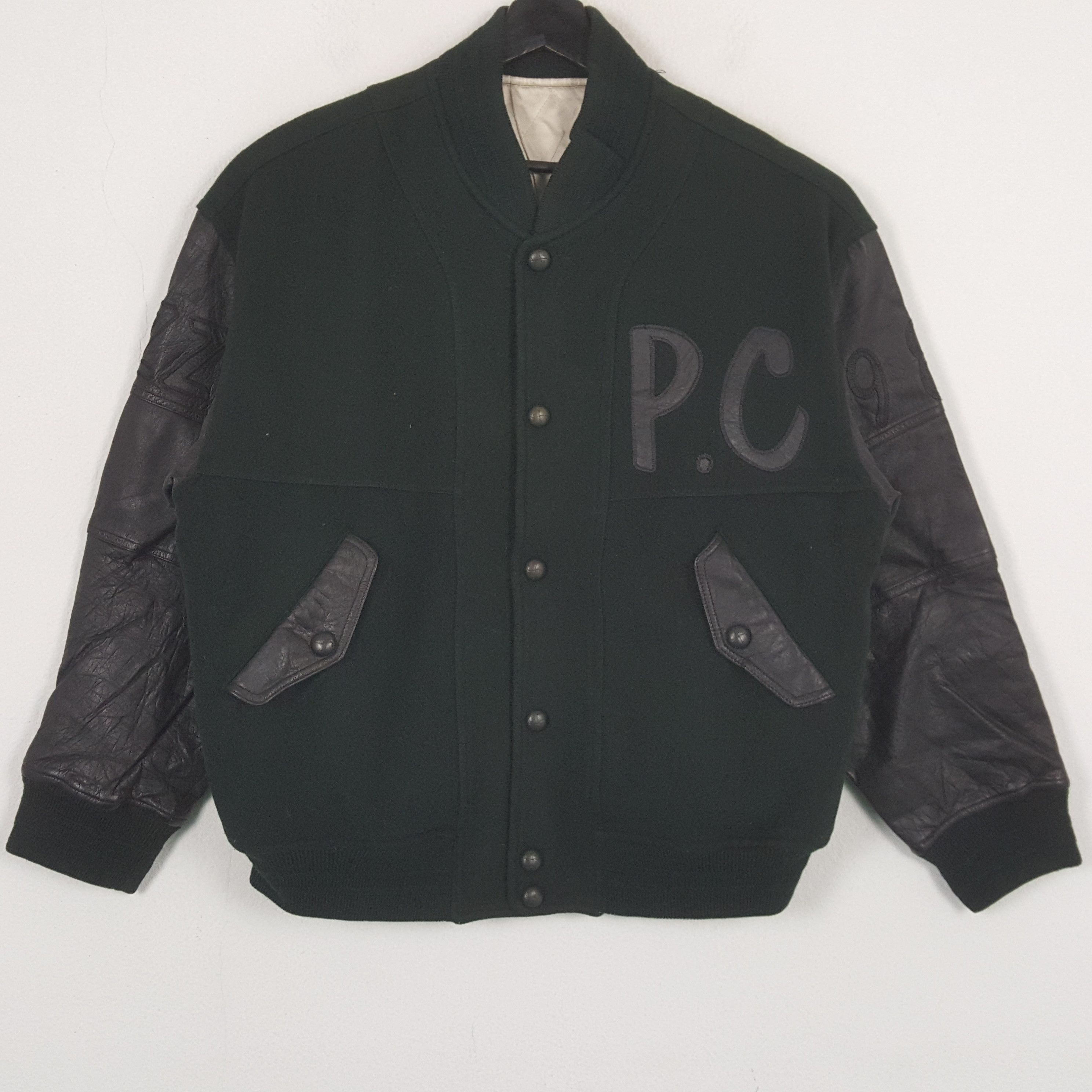 Vintage PAZZOCO LTD CLUB Varsity Jacket C2857N16 Size US L / EU 52-54 / 3 - 3 Thumbnail