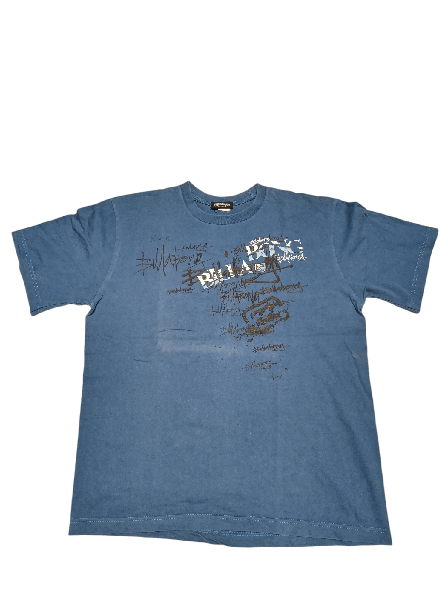 Billabong BILLABONG VINTAGE BIGLOGO BOXY SK8 SURF TEE FADED Size US L / EU 52-54 / 3 - 1 Thumbnail